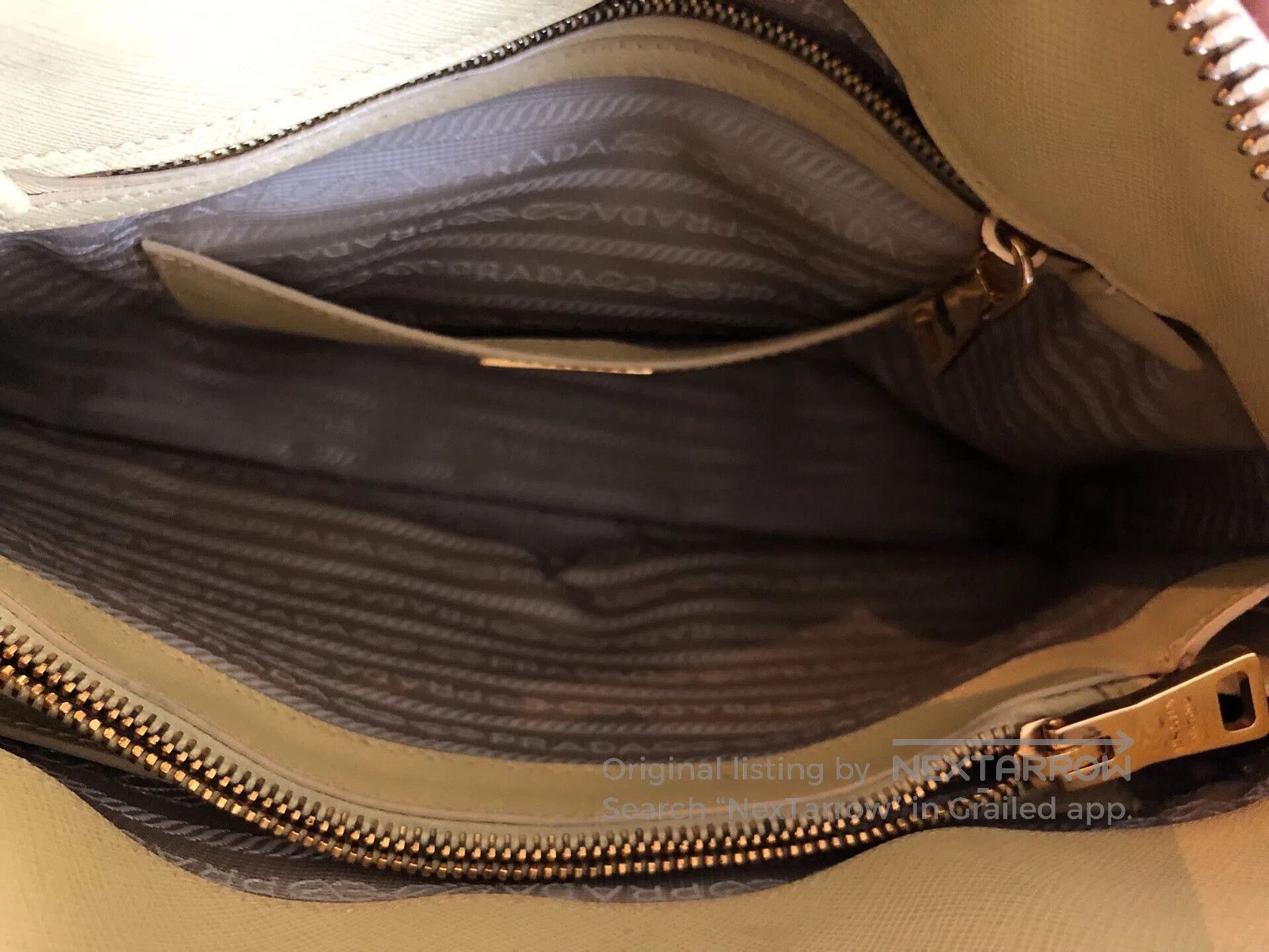 Prada Prada Saffiano Leather Killer Handbag. Size ONE SIZE - 7 Thumbnail