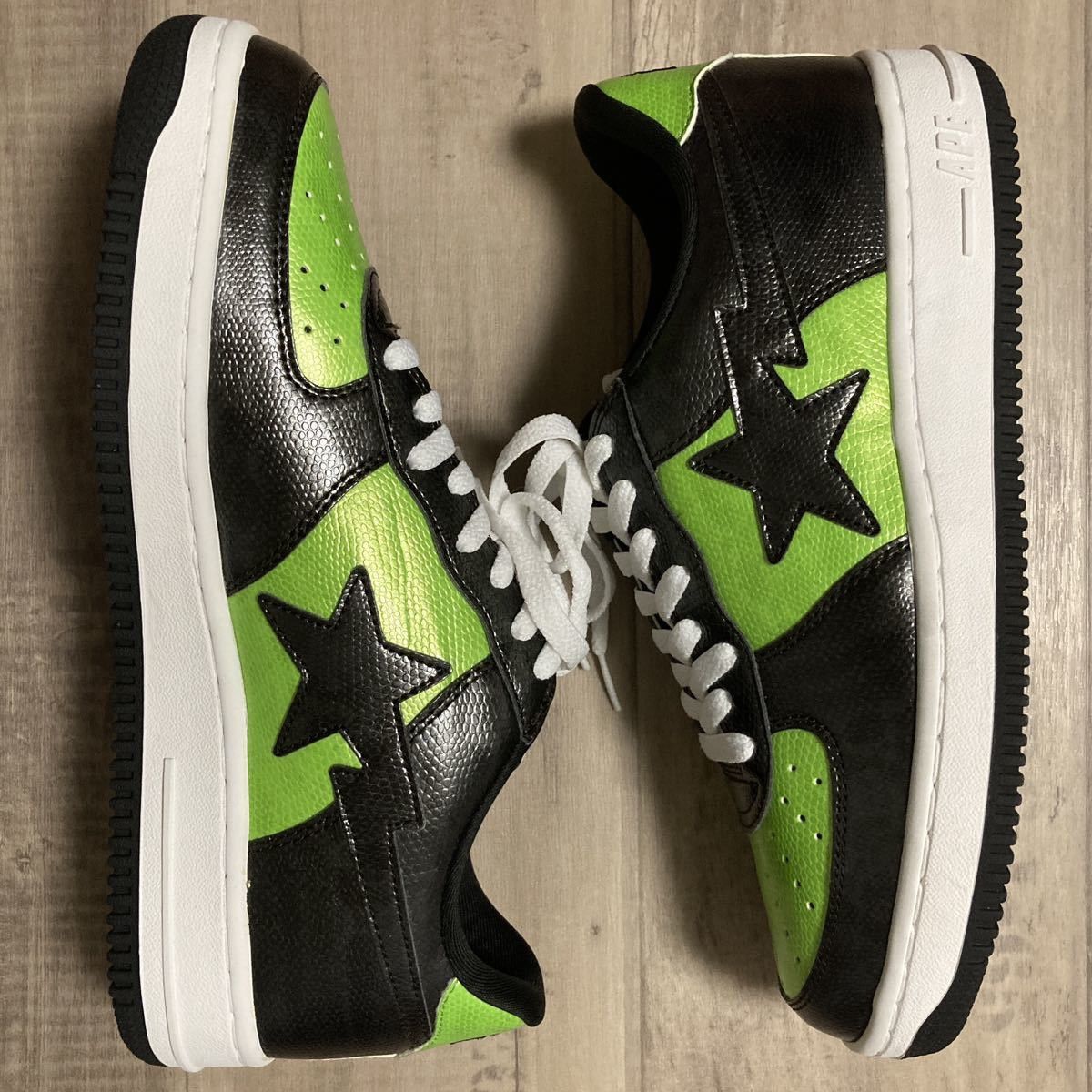 Bape × Nigo Snakeskin BAPESTA sneakers a bathing ape BAPE STA NIGO Size US 10 / EU 43 - 2 Thumbnail