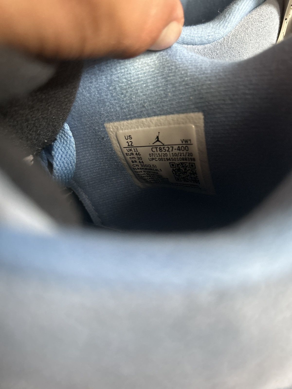 Jordan Brand Jordan UNC 4s Size US 12 / EU 45 - 5 Thumbnail