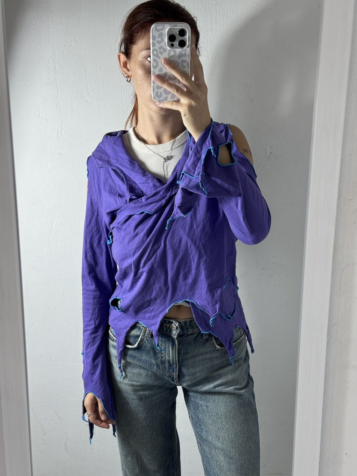 Other VINTAGE AVANT GARDE PATCHWORK HOODIE Size S / US 4 / IT 40 - 9 Thumbnail