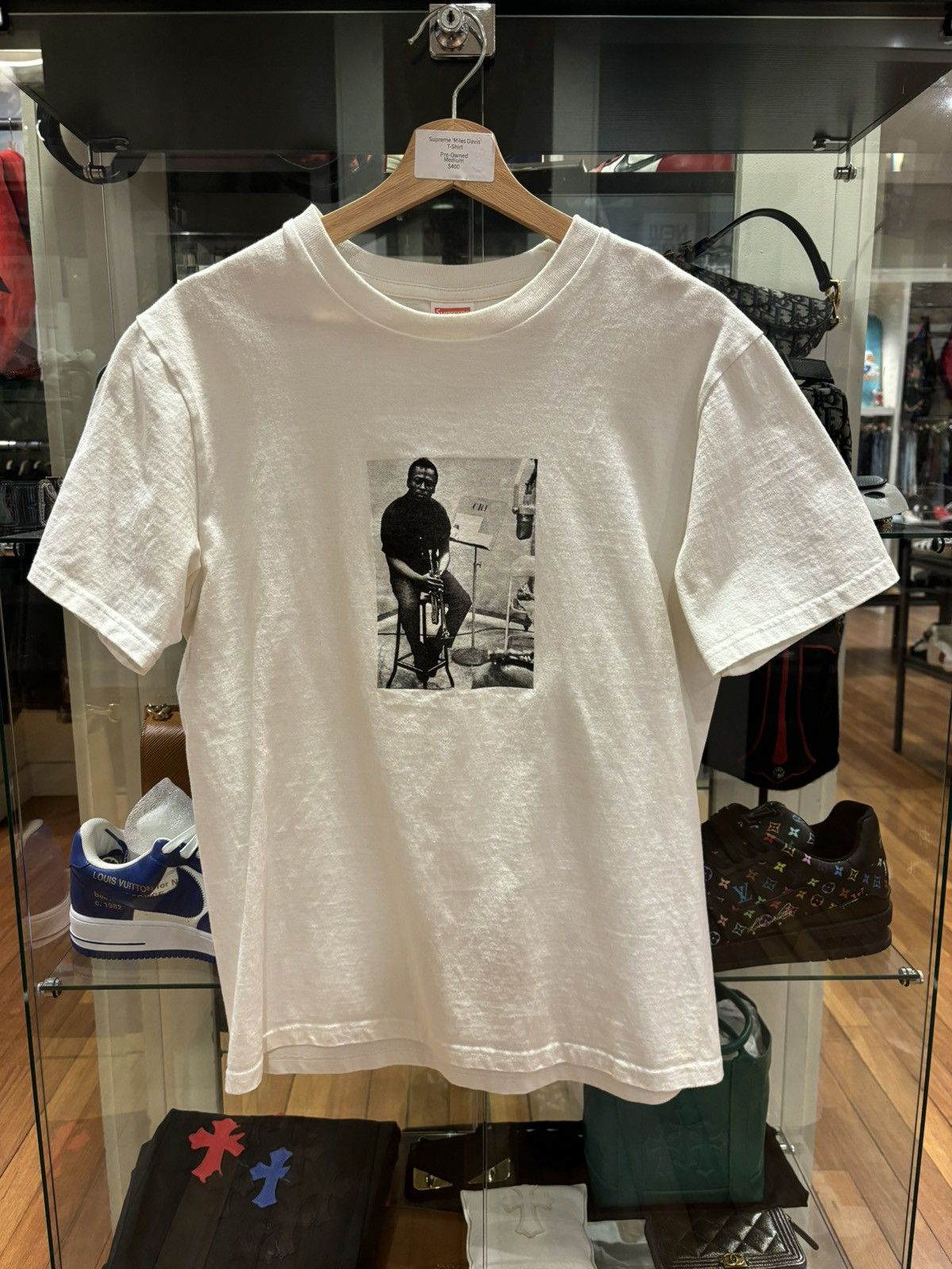 Supreme Supreme Miles Davis Tee Size US M / EU 48-50 / 2 - 1 Thumbnail
