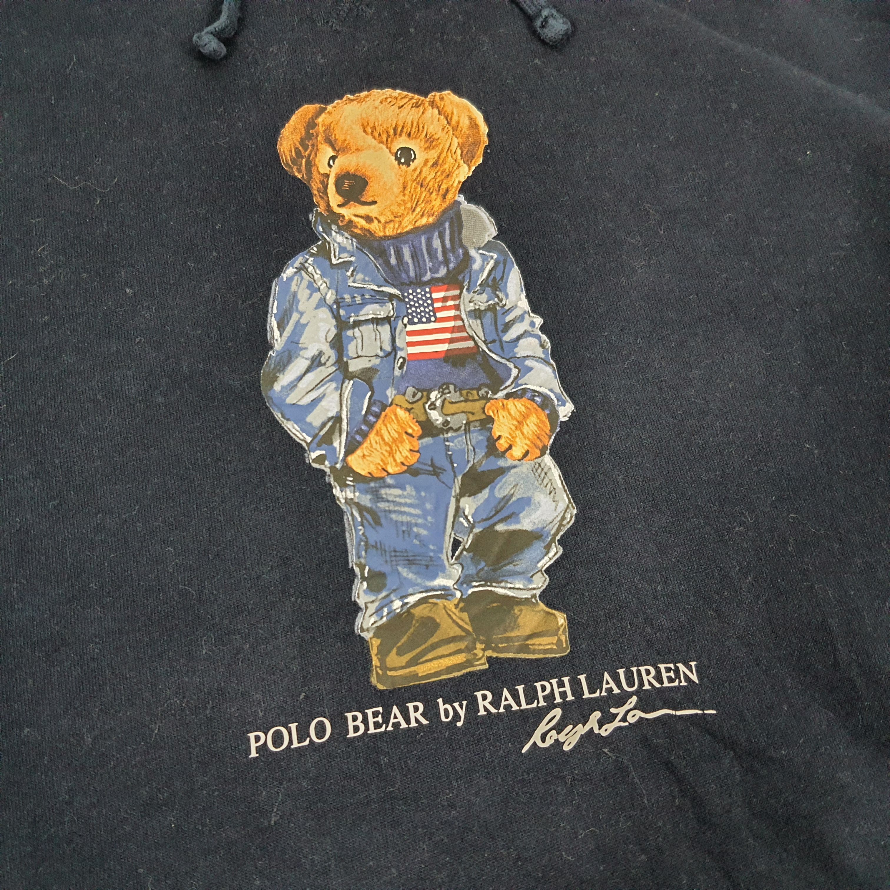 Polo Ralph Lauren Vintage Polo Bear by Ralph Lauren Sweatshirts Size US XXL / EU 58 / 5 - 2 Thumbnail
