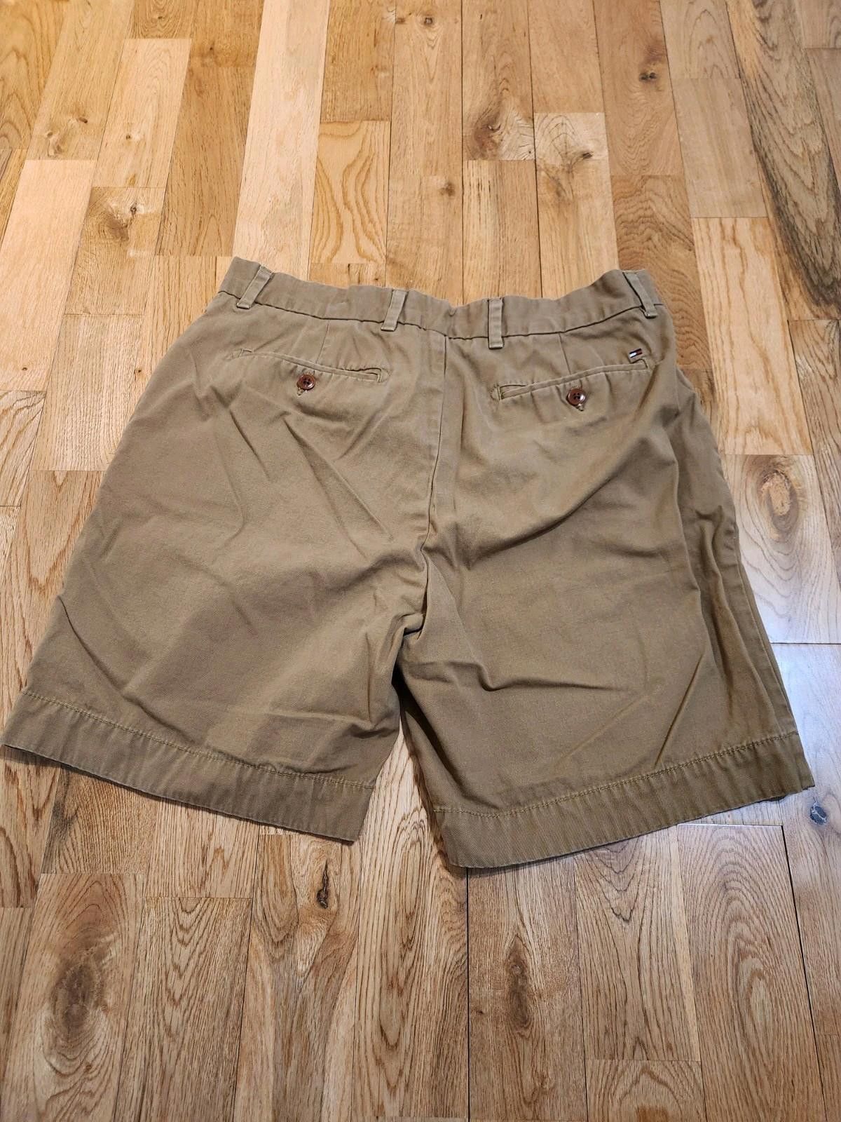 Tommy Hilfiger Tommy Hilfiger Chino Shorts Brown Men's 33 Size US 33 - 3 Thumbnail