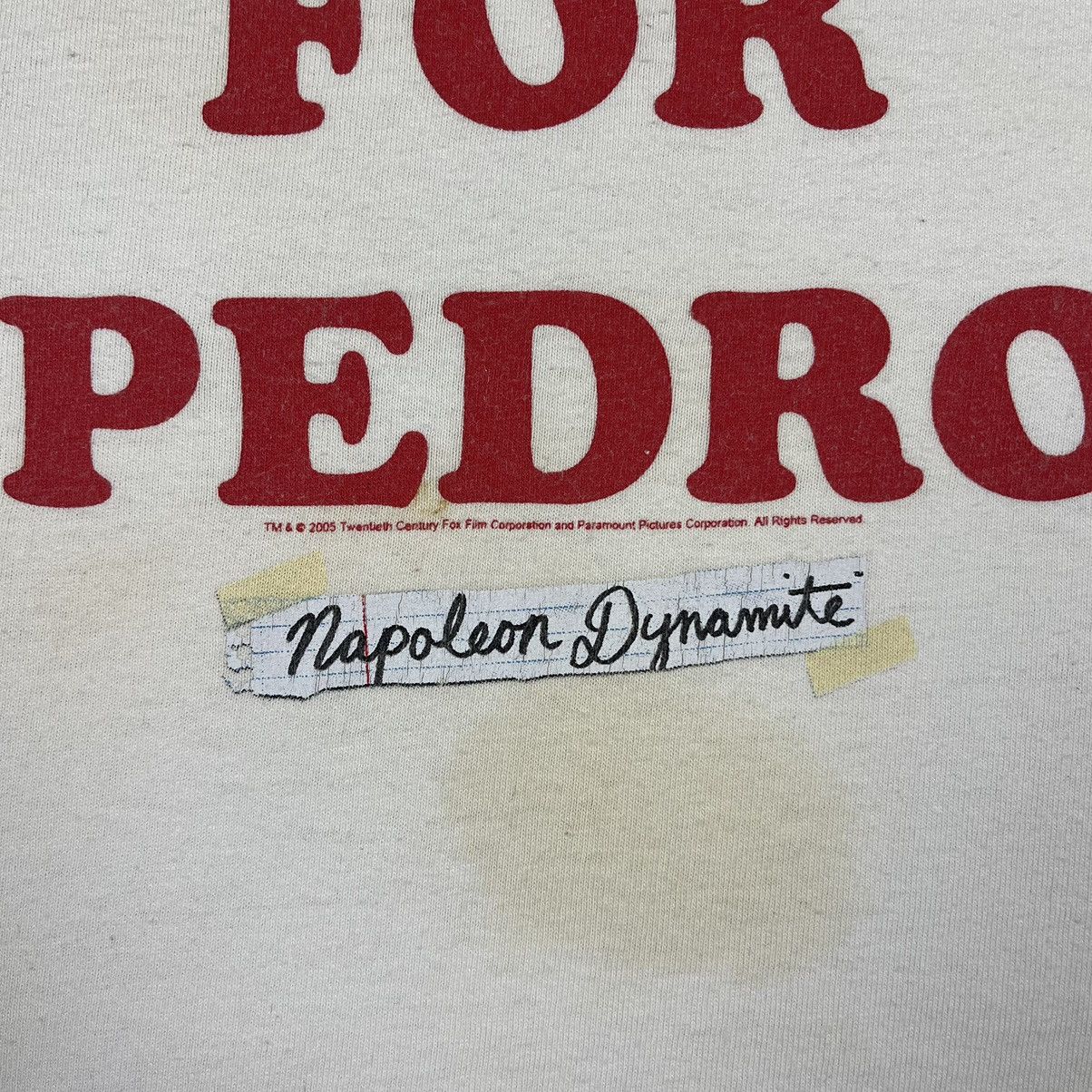 Vintage Vintage Vote For Pedro humor y2k movie promo tee 2005 Size US M / EU 48-50 / 2 - 6 Thumbnail