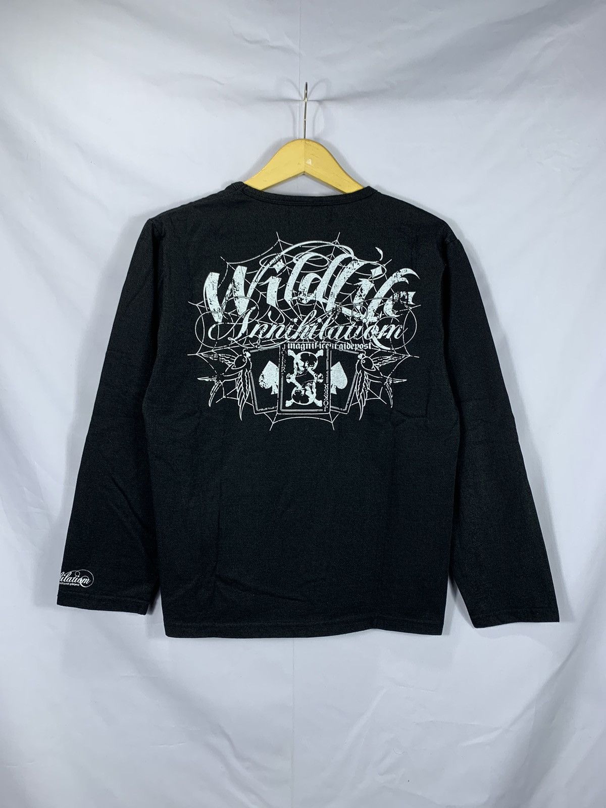 If Six Was Nine JAPANESE WILD LIFE POEM DOPE SEDITIONARIES PUNK GOTHIC STYLE Size US L / EU 52-54 / 3 - 1 Thumbnail