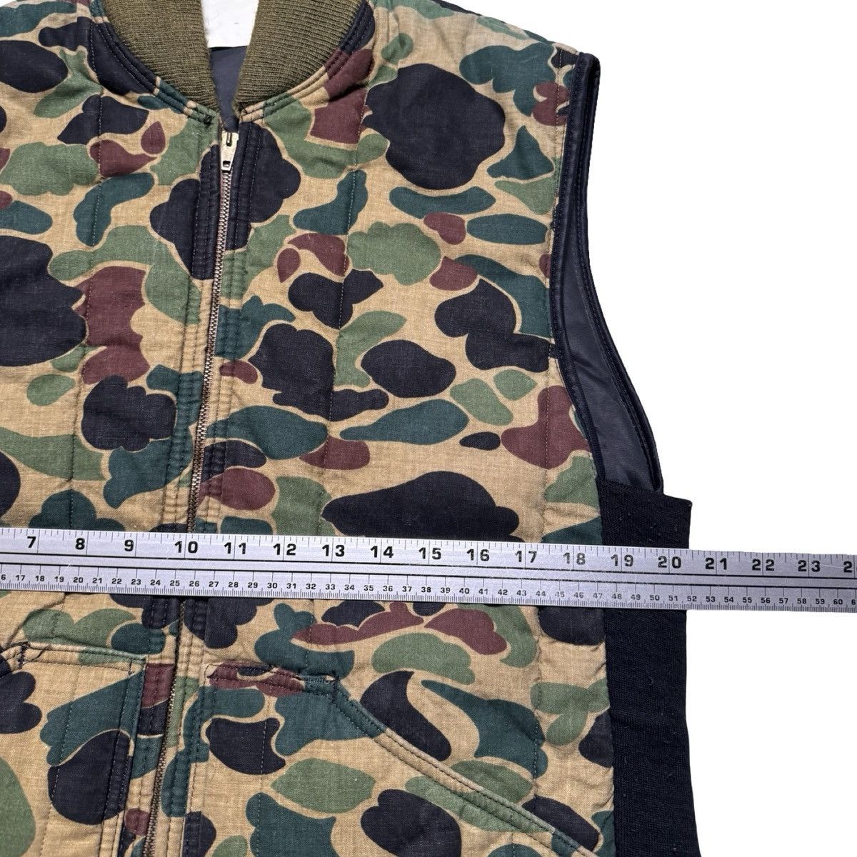 Other Vintage 60s Woodland Duck Camouflage Hunting Vest Scovill L Size US L / EU 52-54 / 3 - 4 Thumbnail