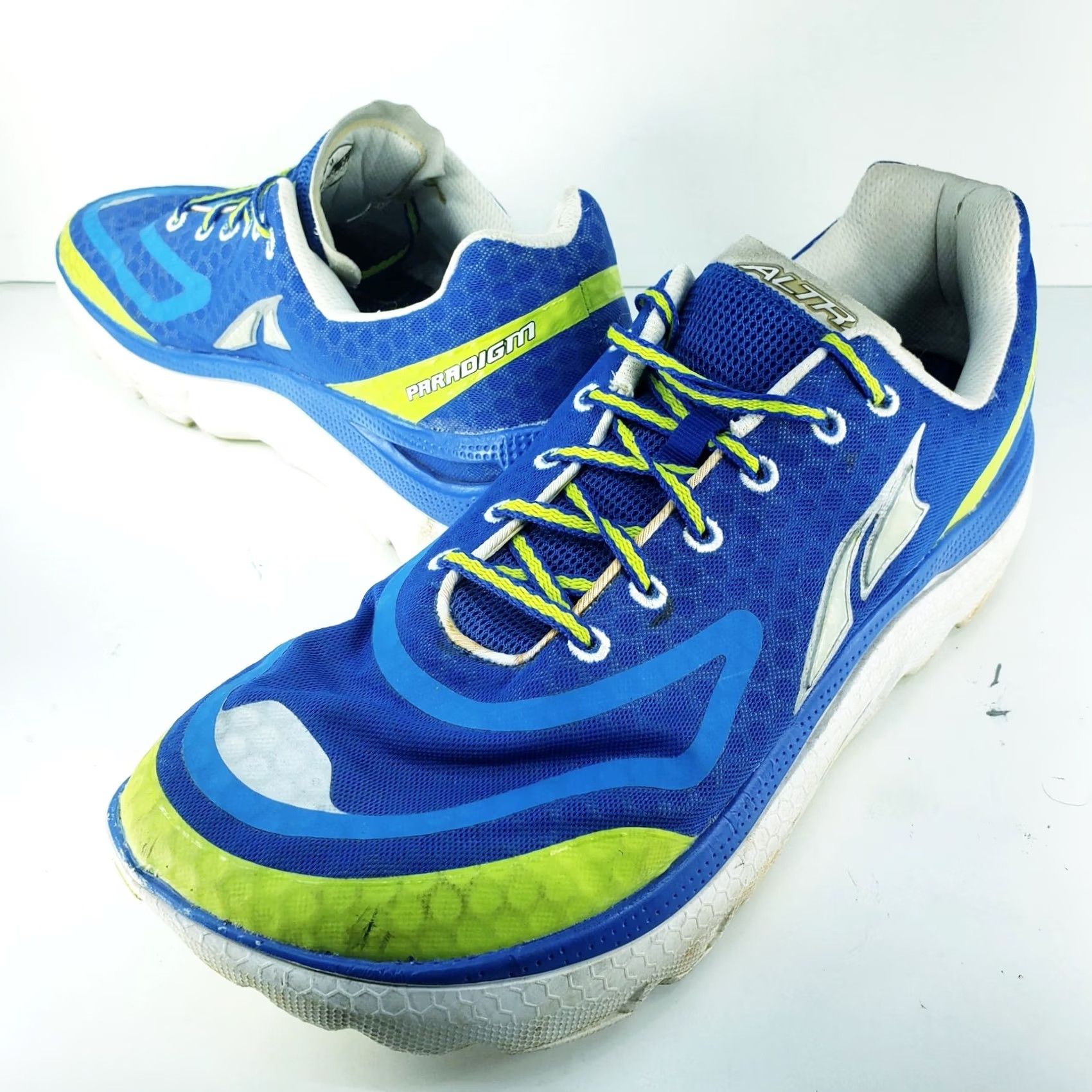 Altra ALTRA PARADIGM NRS Sneakers Running Training Men Sz 12.5 Blue Lime Size US 12 / EU 45 - 2 Thumbnail