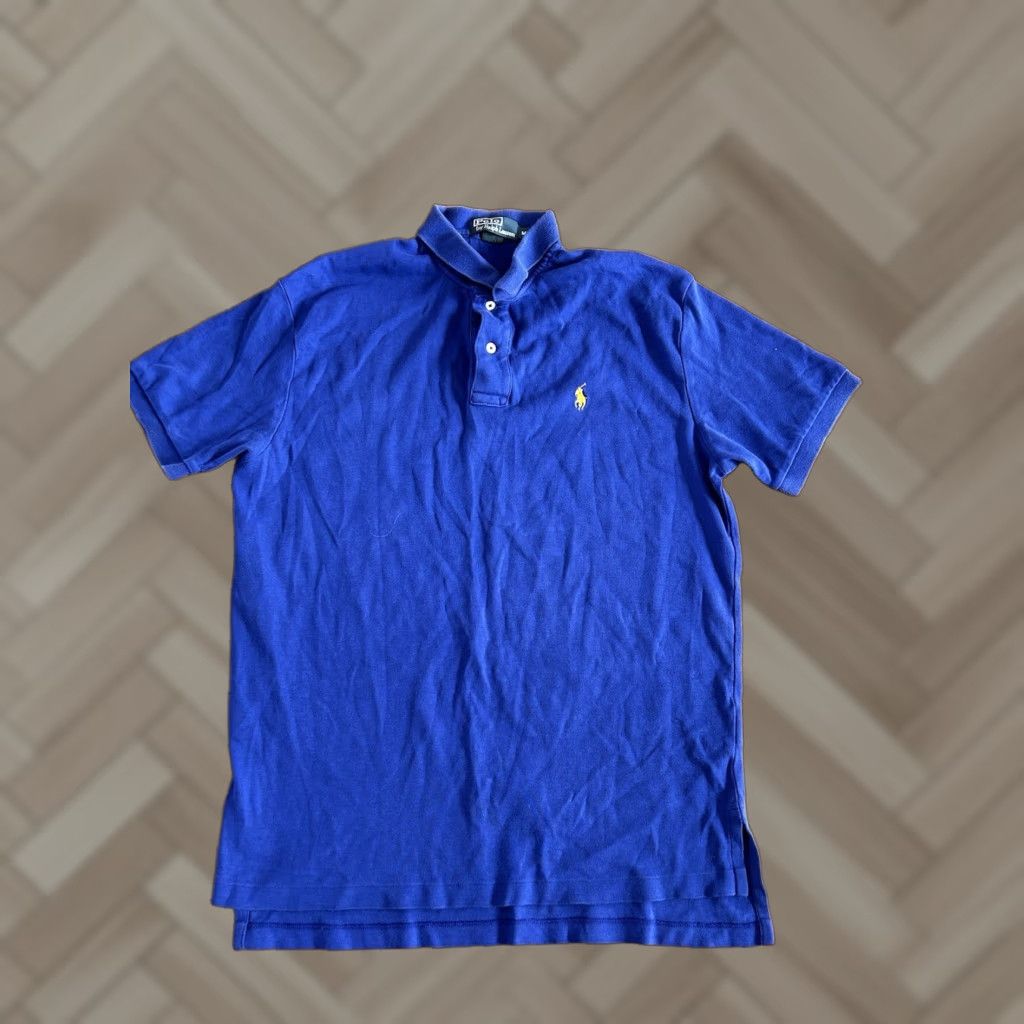 Polo Ralph Lauren Polo Ralph Lauren Polo Shirt Mens Blue Knit Pony Size Medium Regular Size US M / EU 48-50 / 2 - 1 Thumbnail