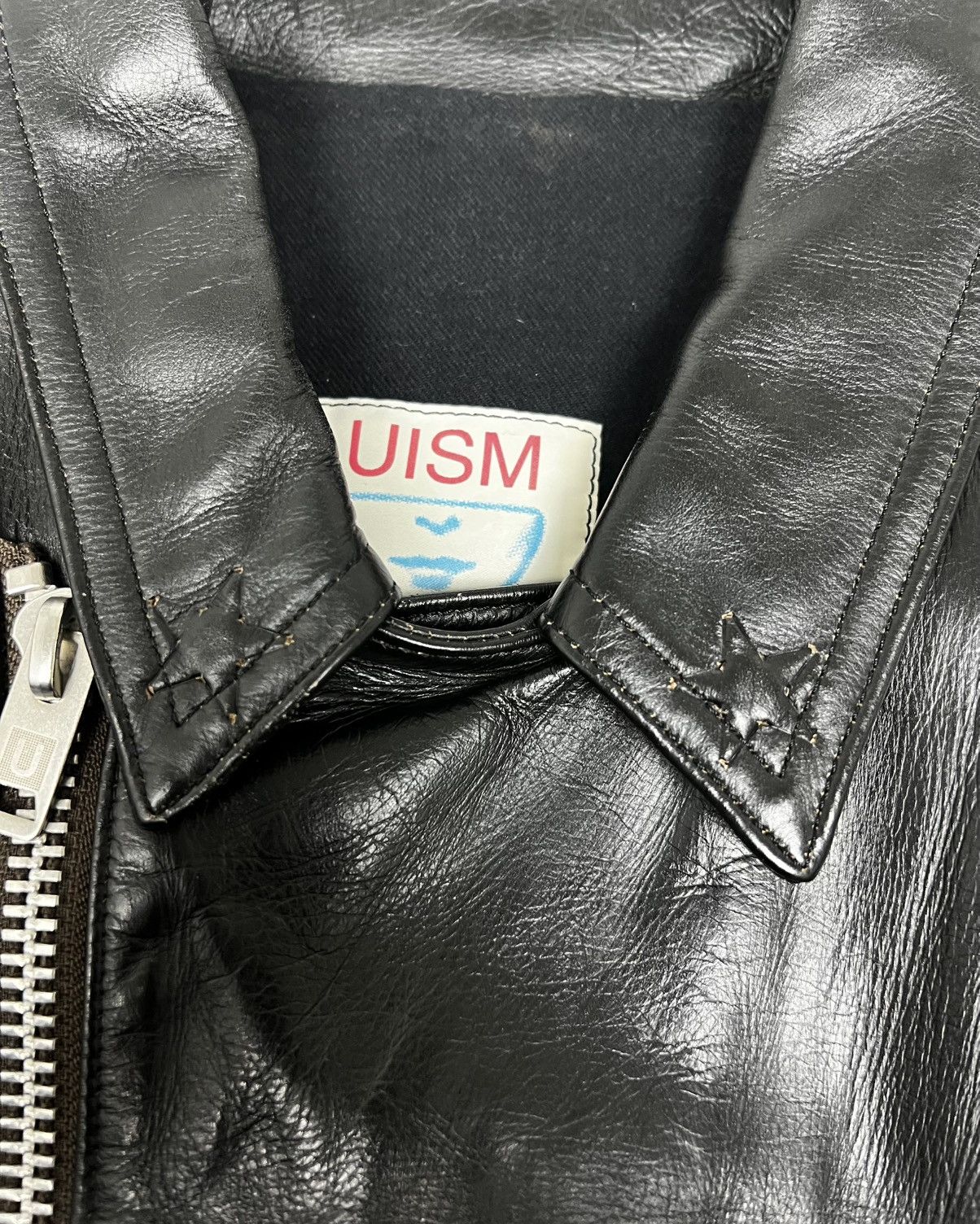 Undercover Undercover FW17 Stay Weird Black Leather Jacket Size US S / EU 44-46 / 1 - 5 Thumbnail