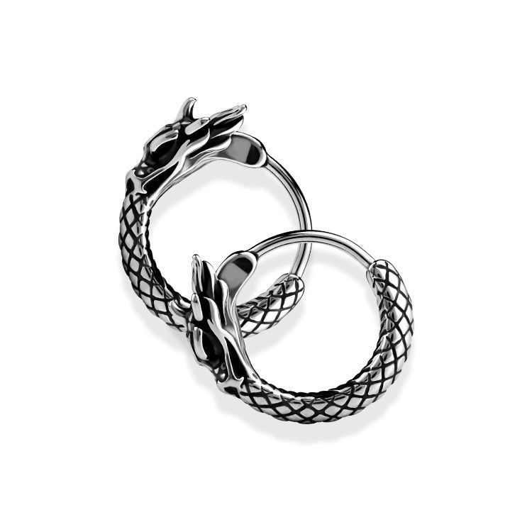 Jewelry New Trend Earrings One Pairs Chrome Jewelry Size ONE SIZE - 3 Thumbnail