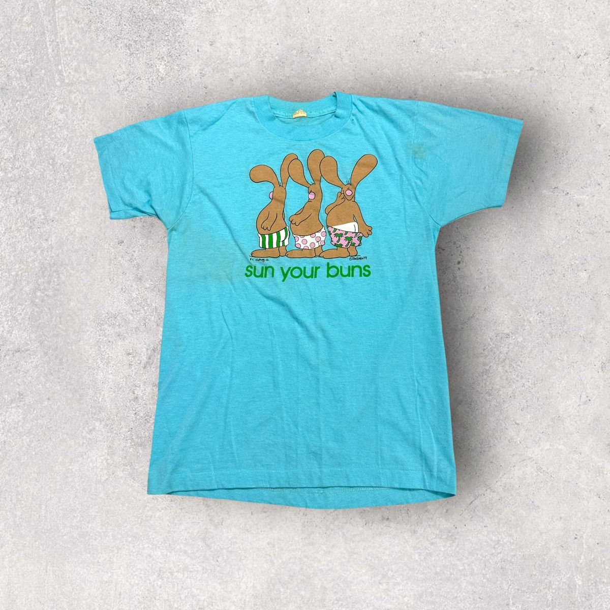Vintage Vintage Sun Your Buns tee Size US M / EU 48-50 / 2 - 1 Thumbnail