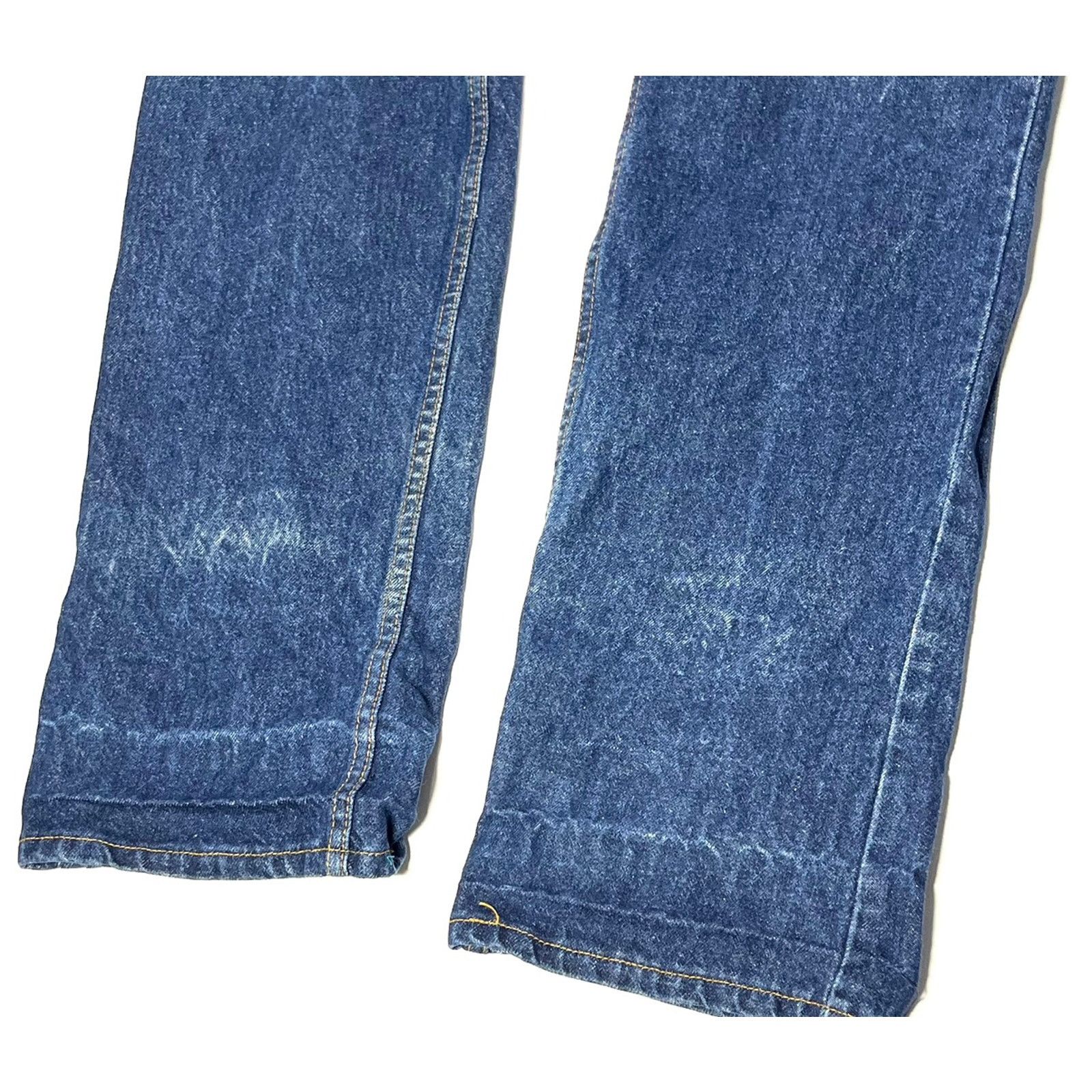 Levi's × Vintage VTG 1980’s Levi’s Orange Tag Straight Leg Denim Jeans 30x34 Size US 32 / EU 48 - 5 Thumbnail