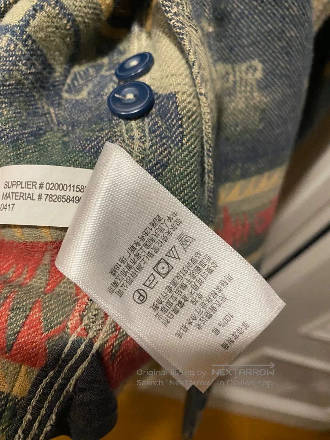 RRL Ralph Lauren Vintage RRL Southwestern Style Shirt. Size US XL / EU 56 / 4 - 9 Thumbnail