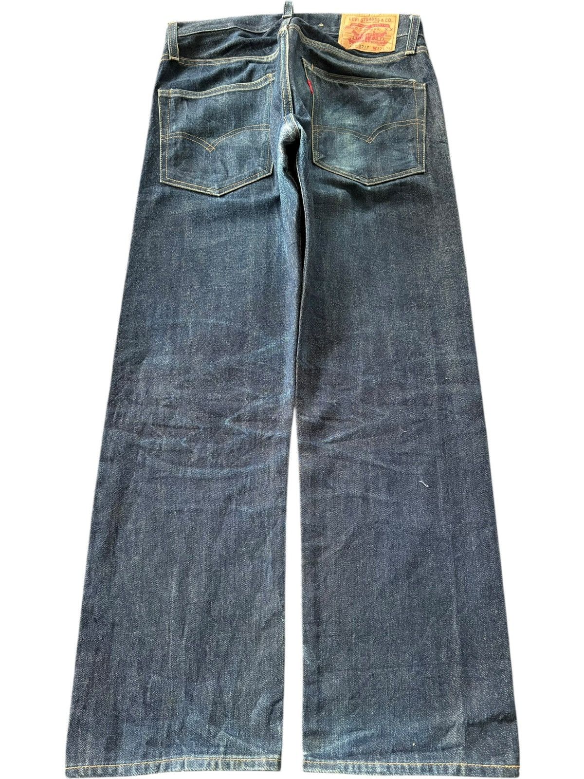 Levi's Levis Vintage Clothing Big E Raw Denim Selvedge Jeans Size US 32 / EU 48 - 2 Thumbnail