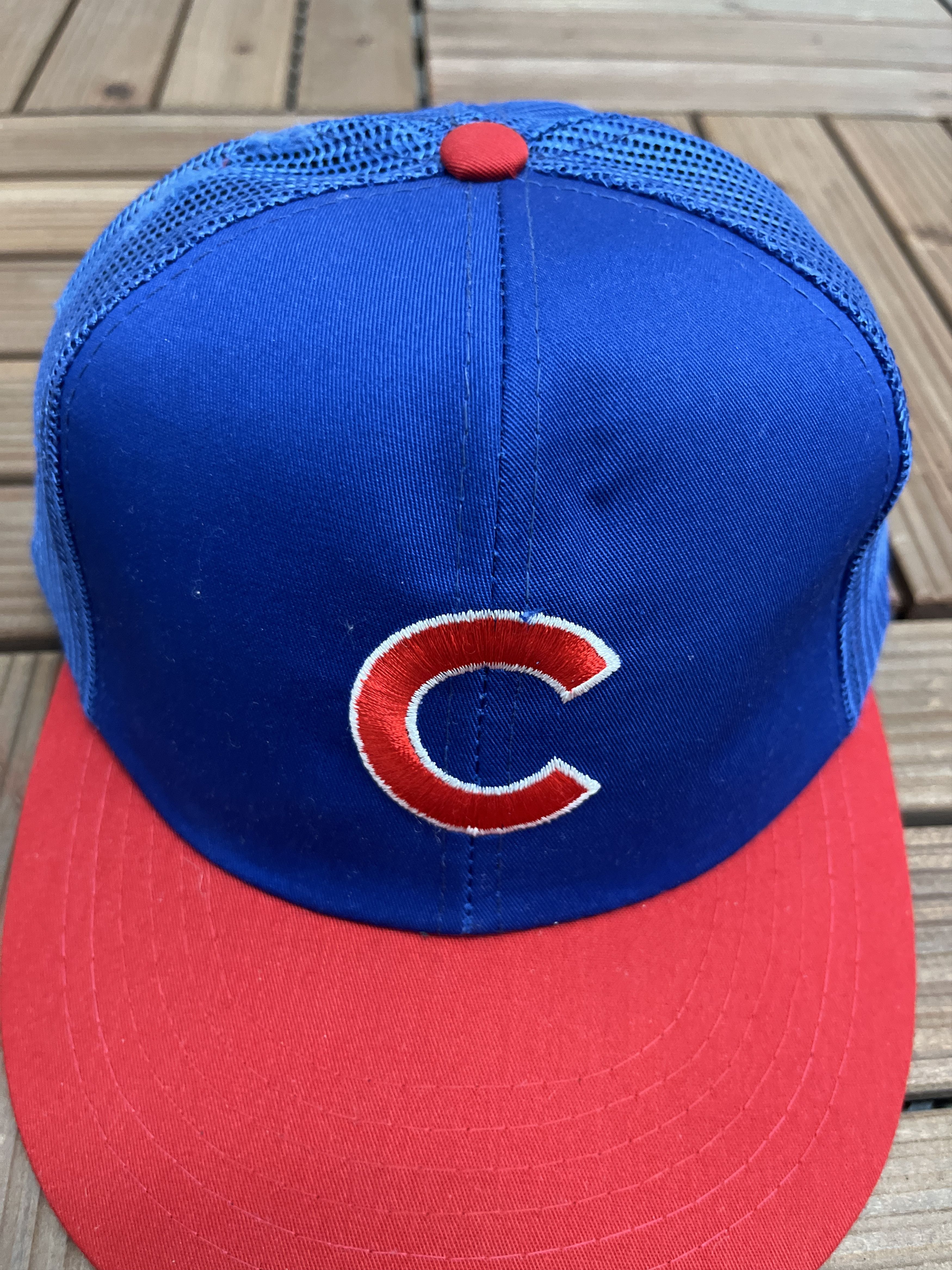 Vintage Chicago Cubs Vintage Embroidered Snap Back Hat Size ONE SIZE - 3 Thumbnail