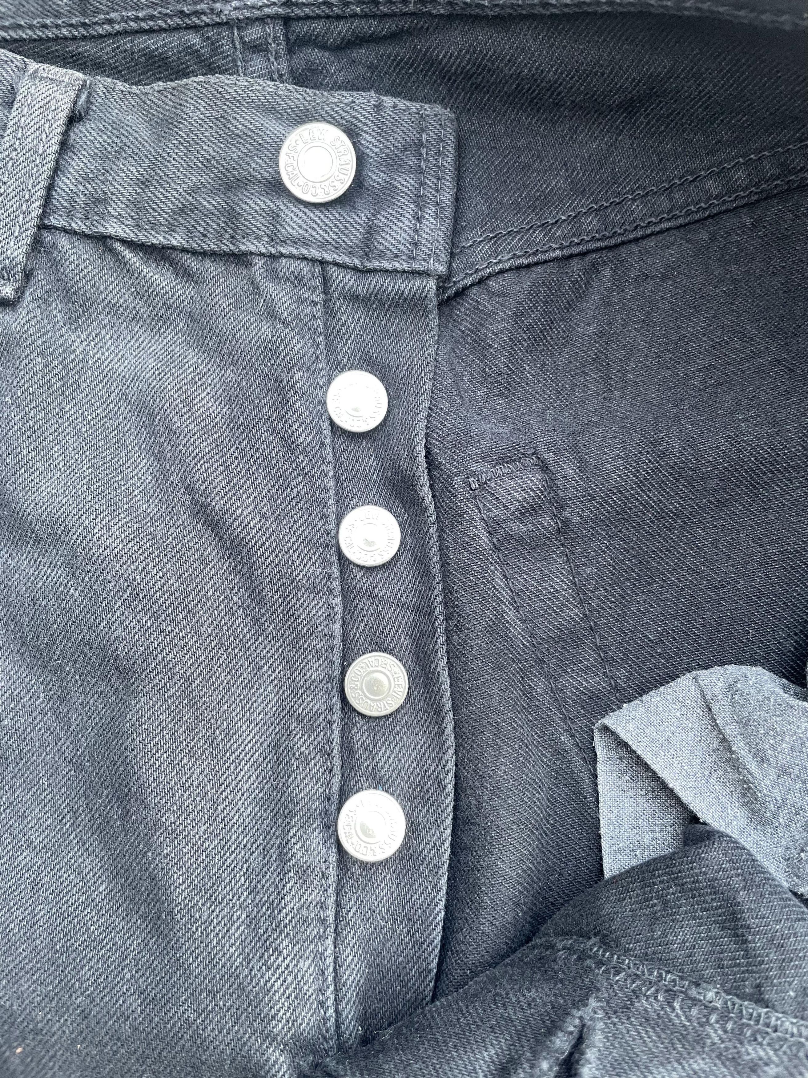 Levi's Vintage Levis 501 e Black Size US 30 / EU 46 - 9 Thumbnail