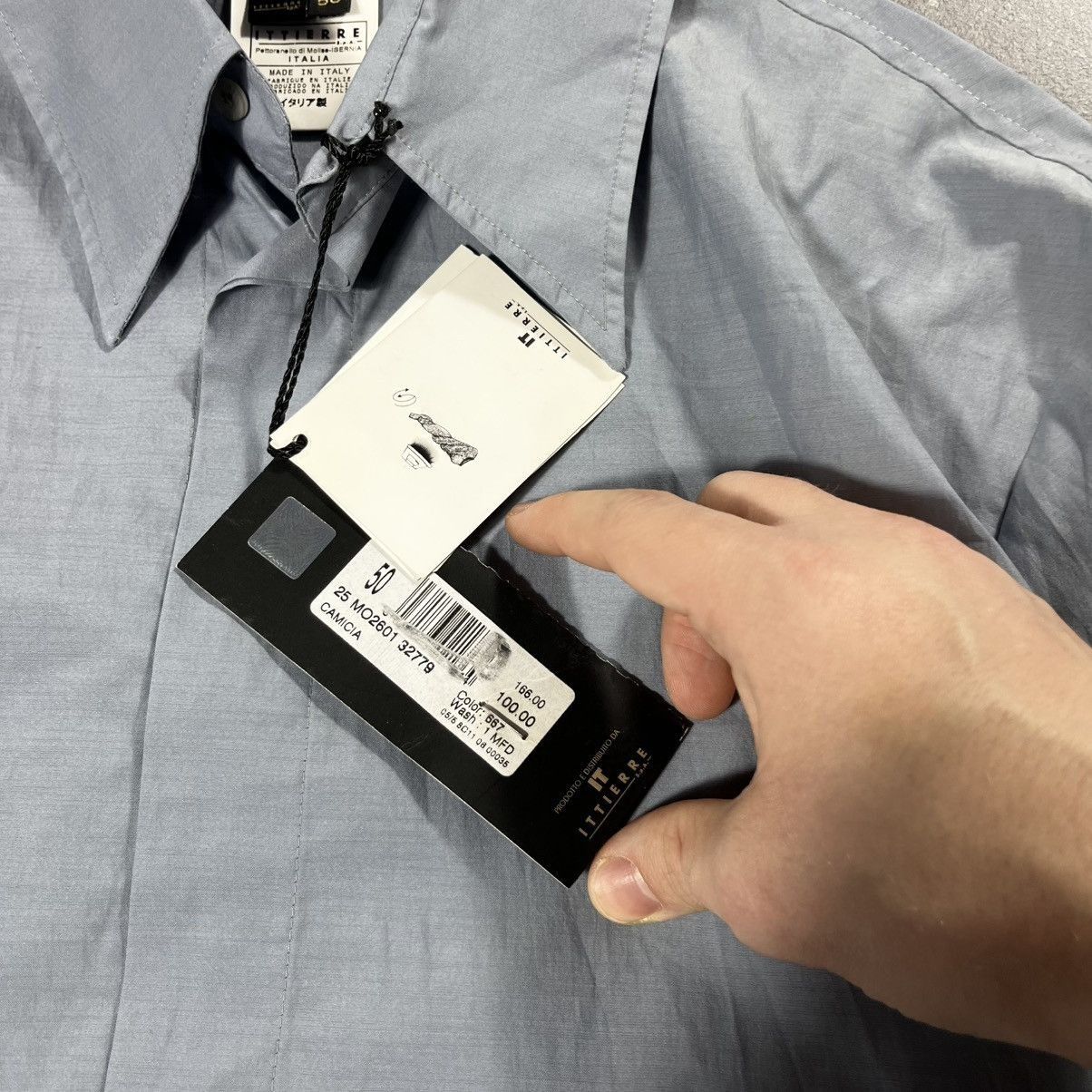 Roberto Cavalli Roberto Cavalli Shirt with Cufflinks Button Up Longsleeve Size US L / EU 52-54 / 3 - 9 Thumbnail