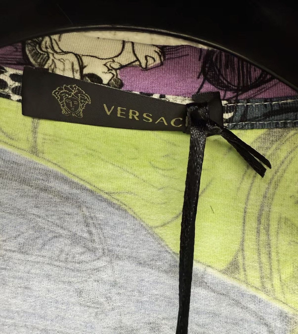 Versace VERSACE High Stretch Fitted Short Sleeve T-shirt J30 Size US S / EU 44-46 / 1 - 3 Thumbnail