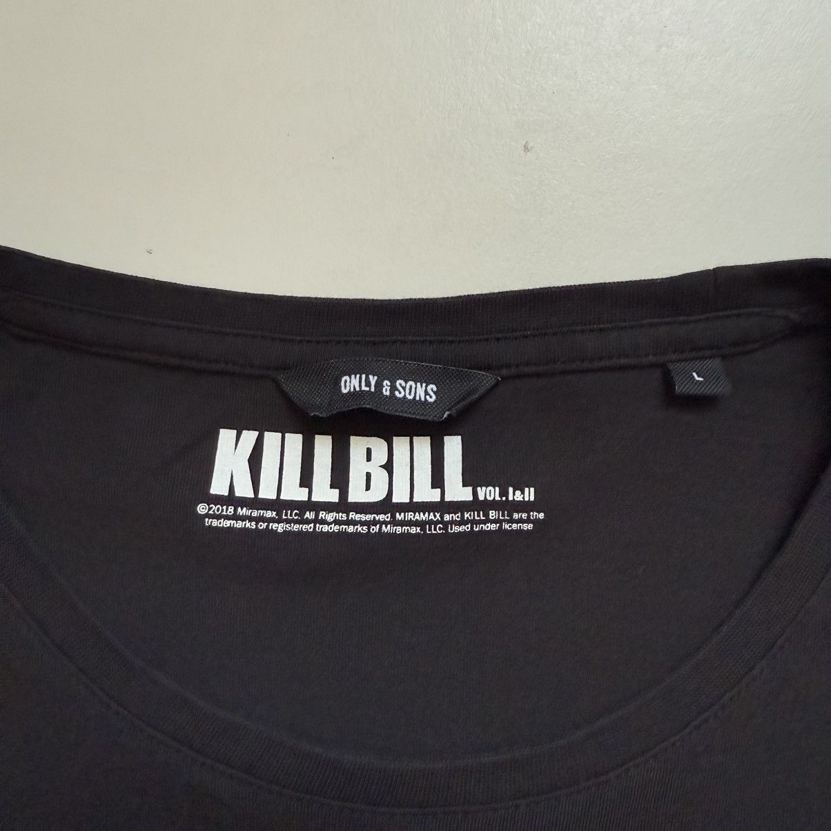 Kill City × ONLY & SONS Kill Bill Vol. I & II Movie Poster T-Shirt Size US M / EU 48-50 / 2 - 6 Thumbnail
