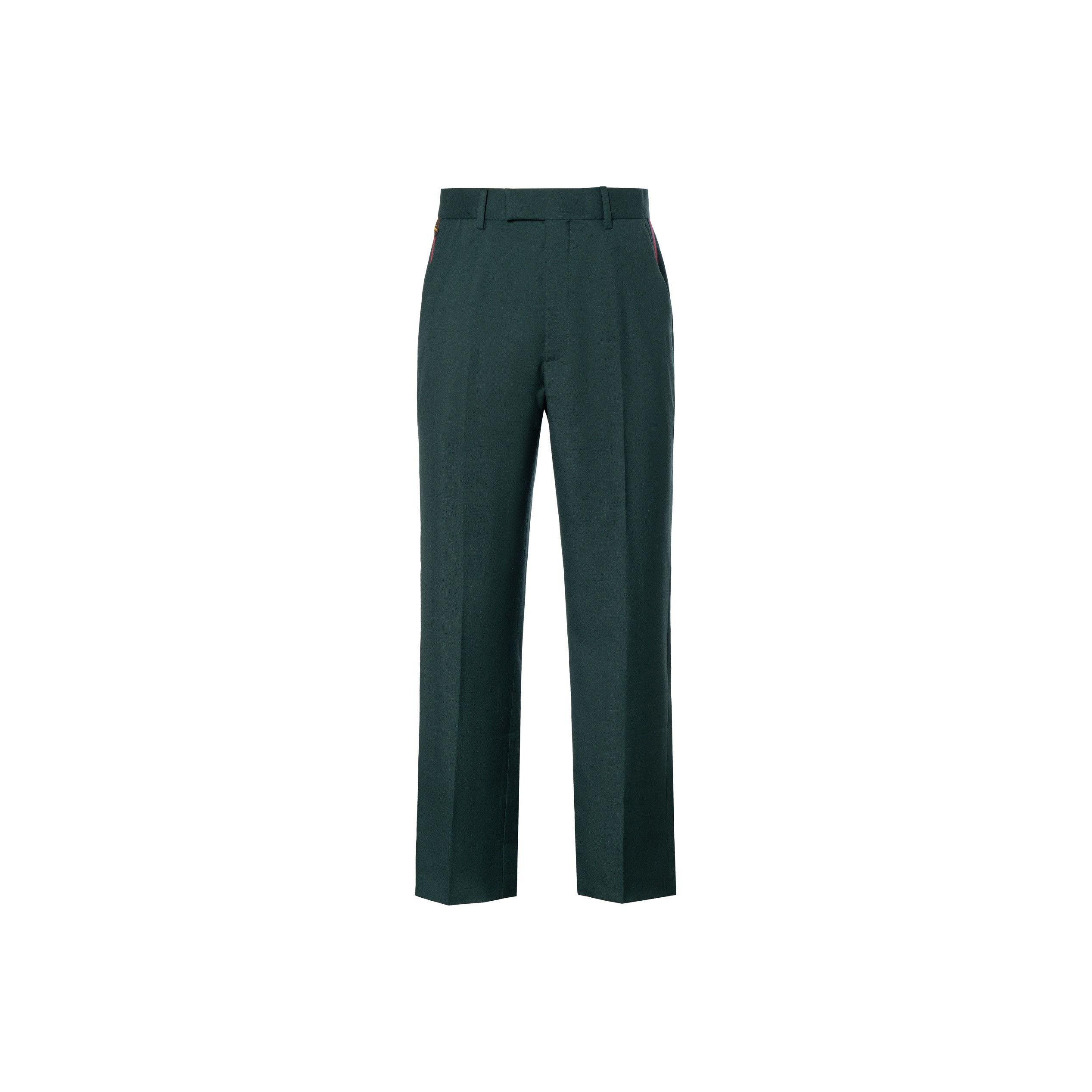 Gucci Gucci Teal Wool Mohair Casual Pants Size 50 Size US 34 / EU 50 - 1 Thumbnail