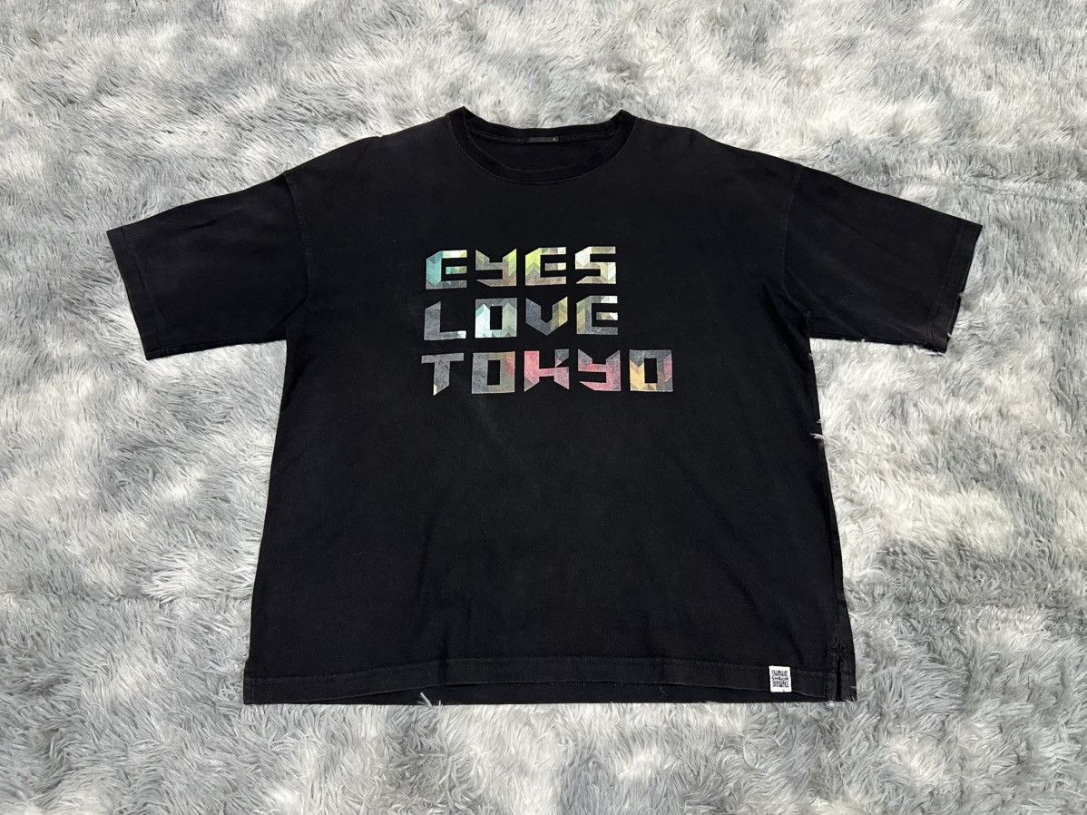GU 🔥Gu x Tadaomi Shibuya Eyes Love Tokyo Shirt Size US L / EU 52-54 / 3 - 1 Thumbnail