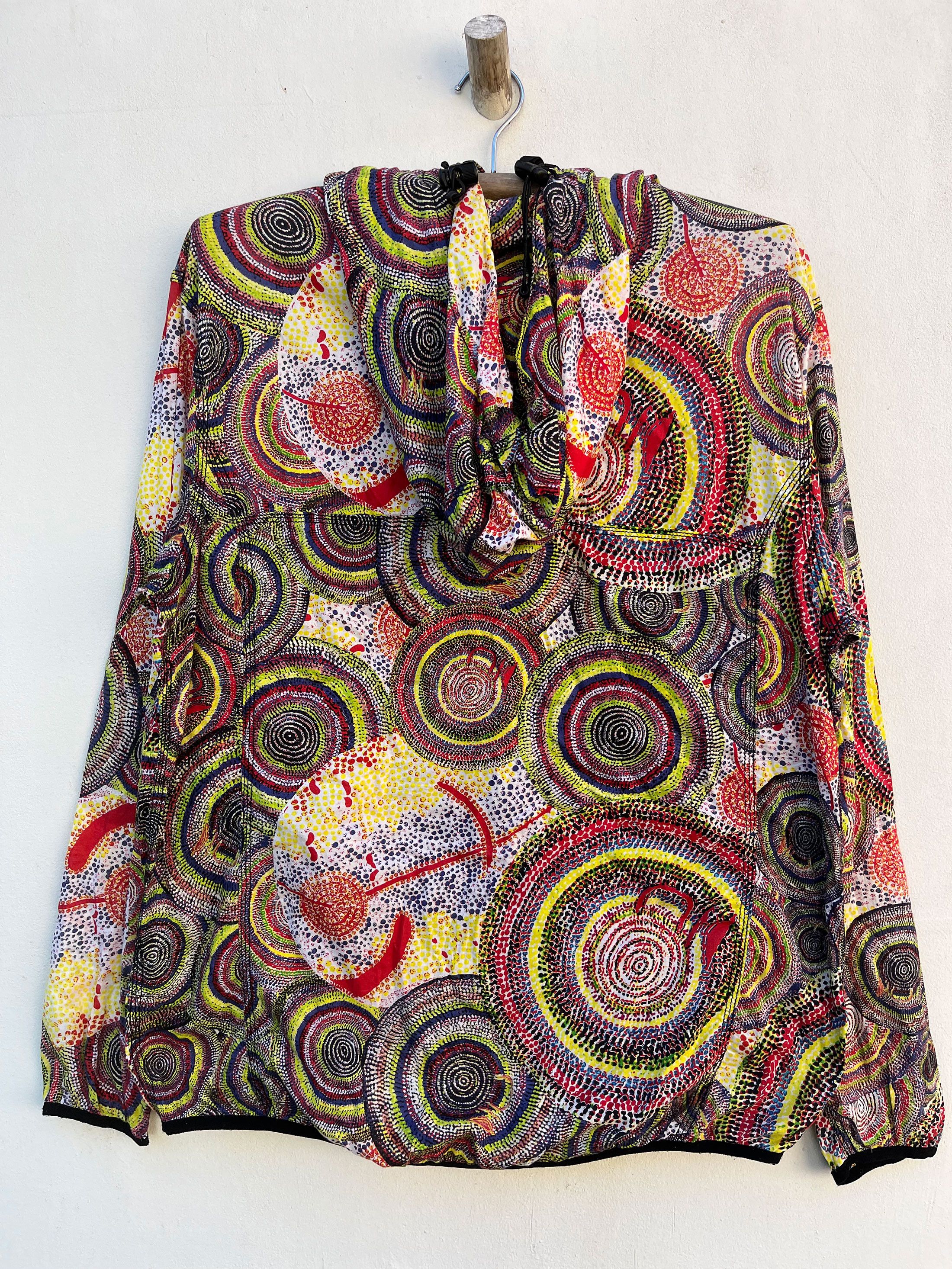 go slow caravan Go Slow Caravan Full Printed Zipper Hooded Windbreaker Size US XXL / EU 58 / 5 - 4 Thumbnail