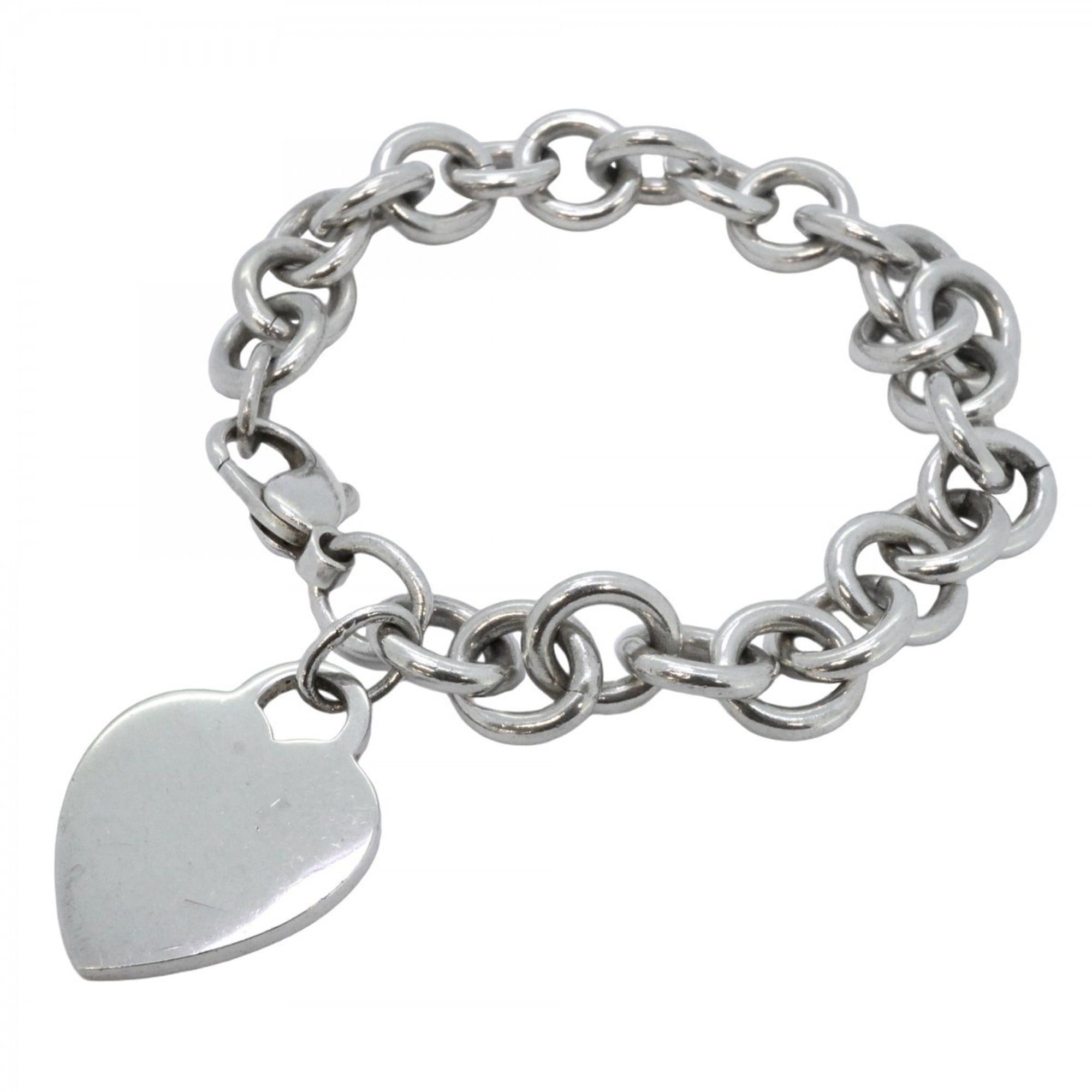 Tiffany Bracelet Heart Tag Silver 925 Women's