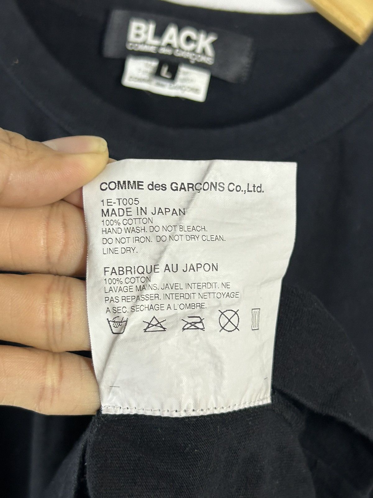 Comme des Garcons × Designer Comme des garcons Black Size US S / EU 44-46 / 1 - 6 Thumbnail