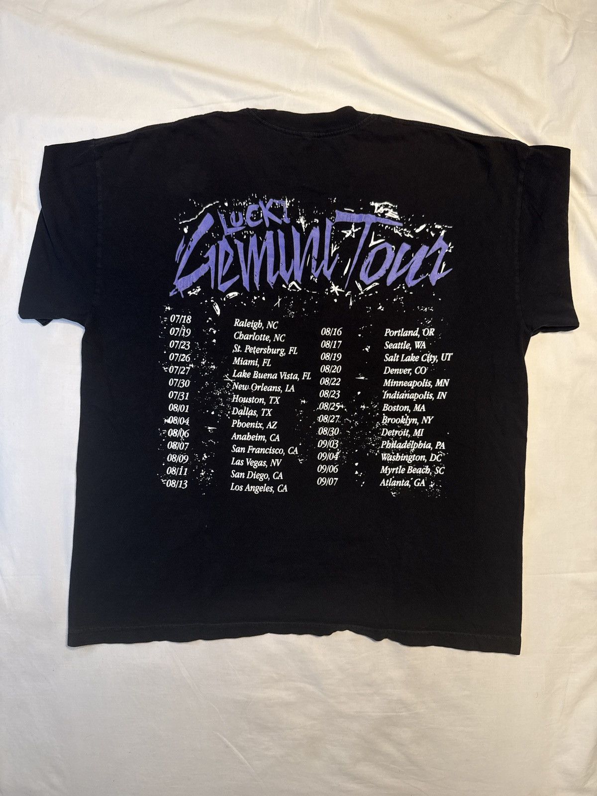 Other Lucki Gemini Tour Black Tee Shirt Size US XL / EU 56 / 4 - 2 Thumbnail
