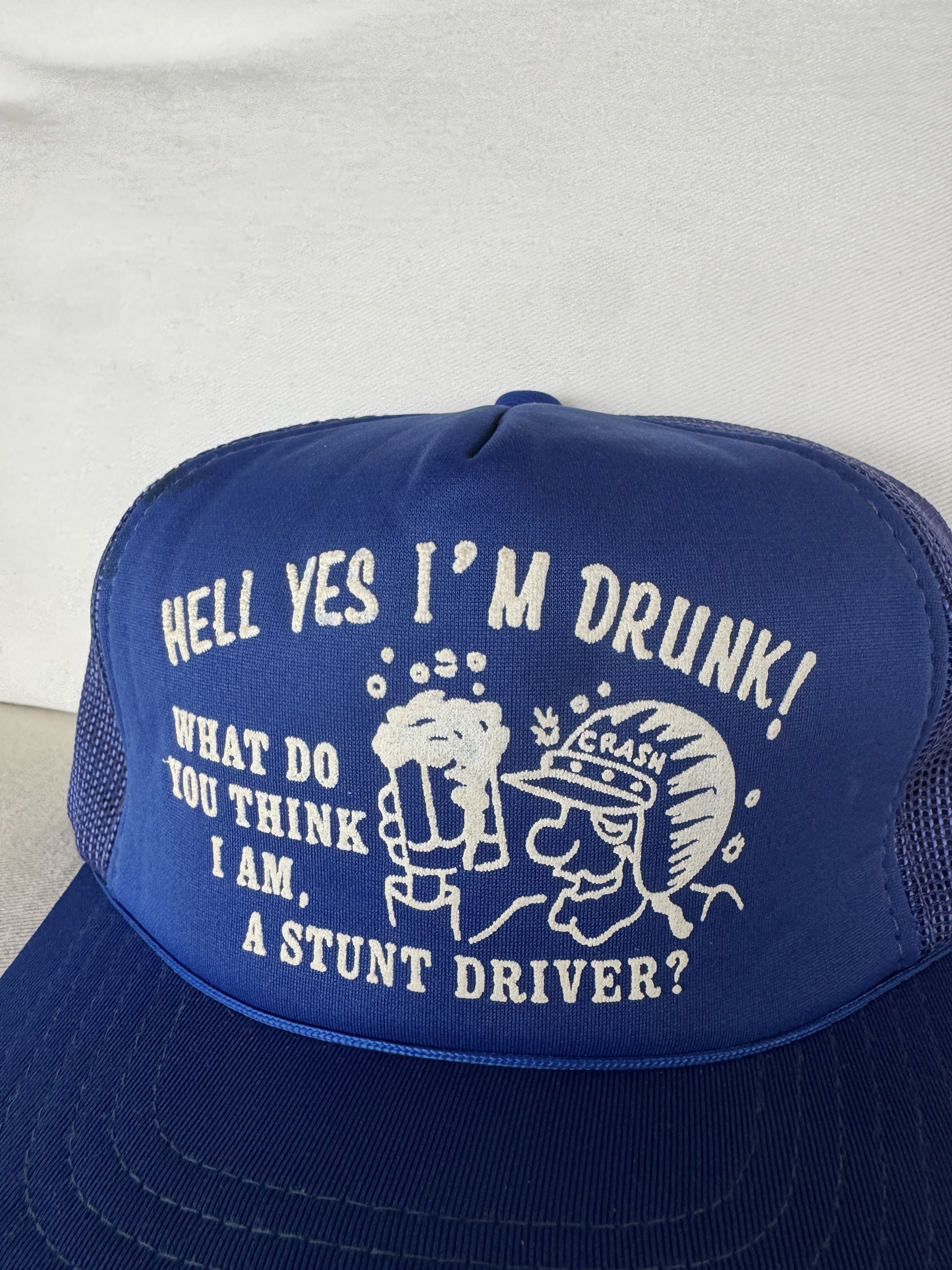 Vintage Hell Yes Im Drunk Trucker Size ONE SIZE - 2 Thumbnail