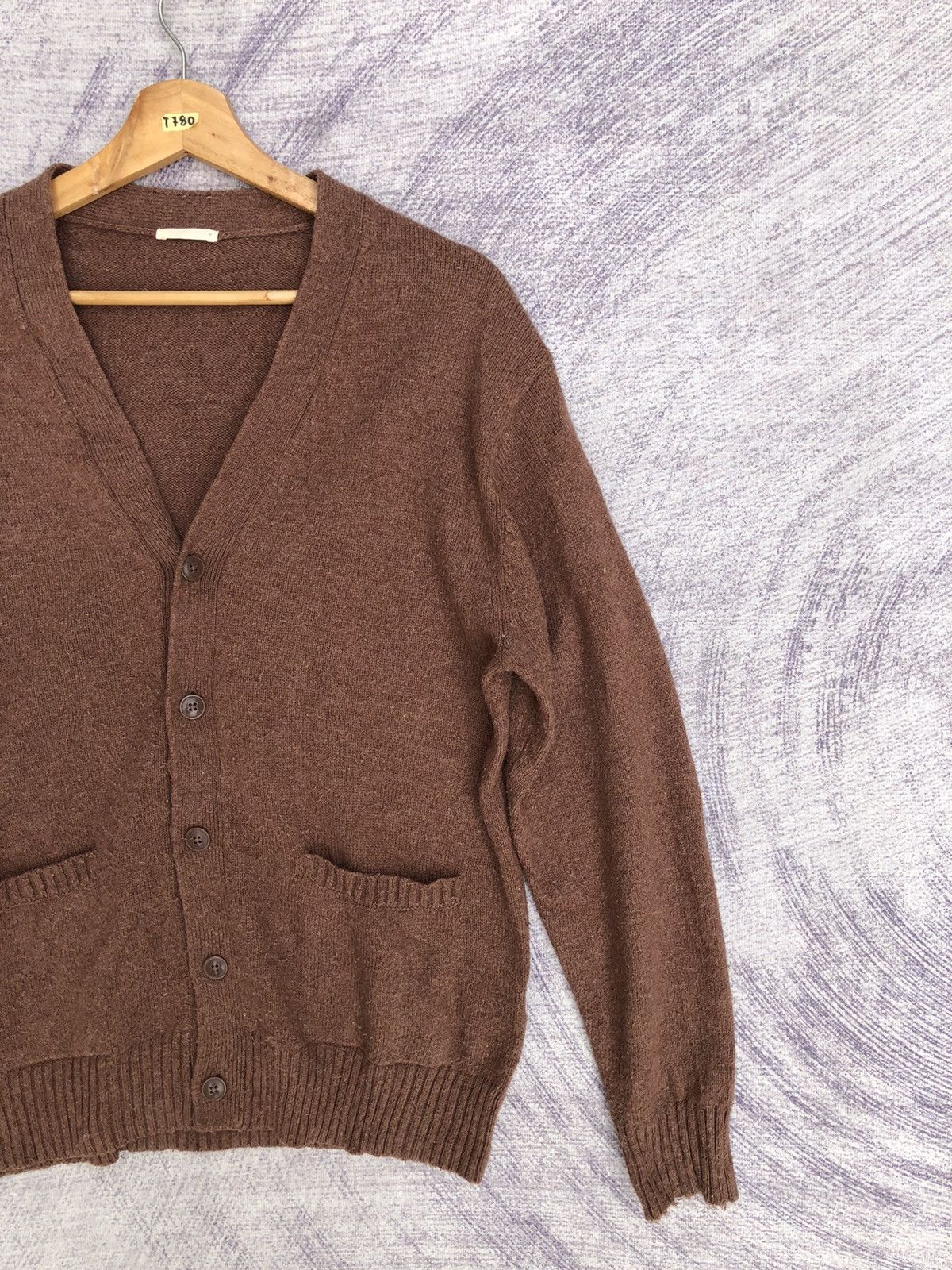 Other 🔴Japanese Pattern Cardigan Pureknit Jumper With Pocket Size M / US 6-8 / IT 42-44 - 2 Thumbnail