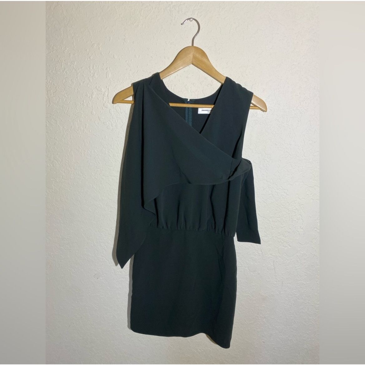 image of Amanda Uprichard Black Classy Sleeveless Mini Dress ( S‎ ) in Green, Women's (Size Small)