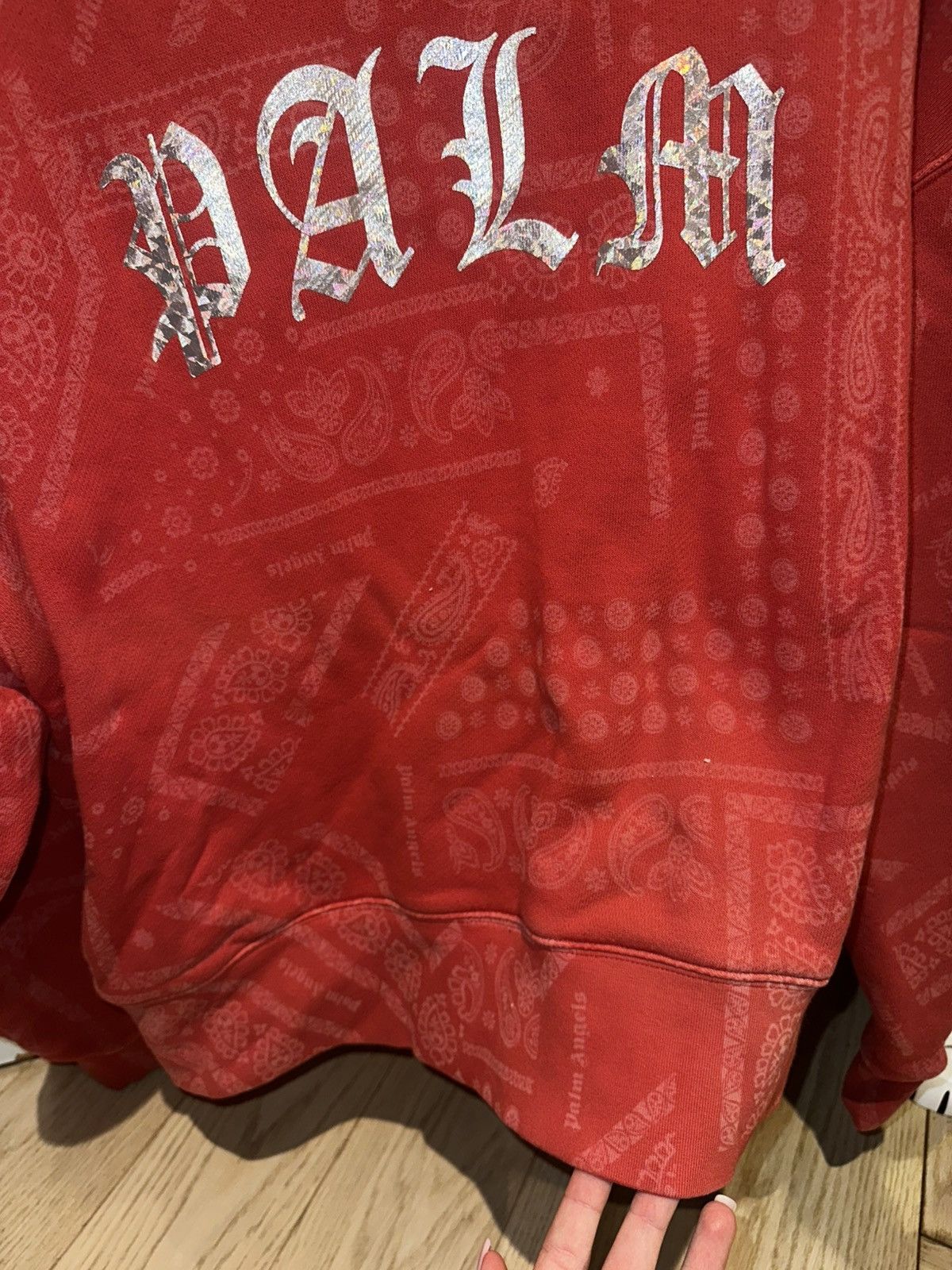 Palm Angels Palm Angels Bandana Sweatshirt Size US M / EU 48-50 / 2 - 3 Thumbnail