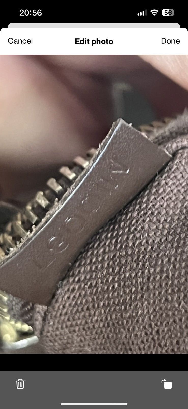 Louis Vuitton Louis Vuitton Messenger Bag Olav Leather Monogram Brown PM Size ONE SIZE - 11 Thumbnail