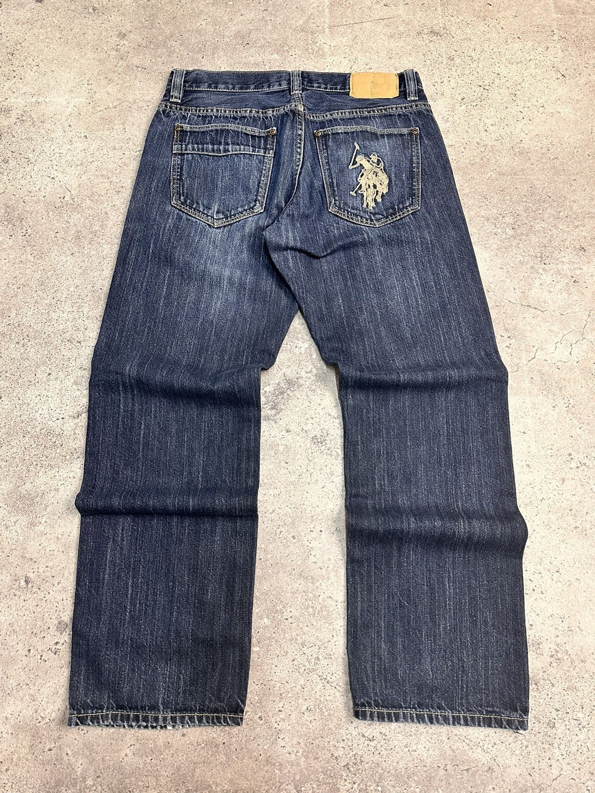 U.S. Polo Assn. Vintage Polo Ralph Lauren Cargo Pants Baggy Purple Lable Size US 32 / EU 48 - 8 Thumbnail