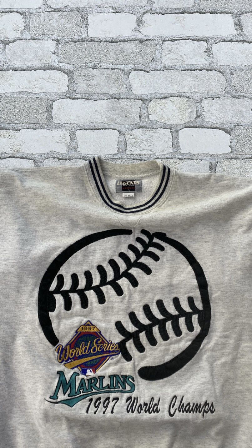 Pacific Legend Vintage marlins sweater Size US L / EU 52-54 / 3 - 3 Thumbnail