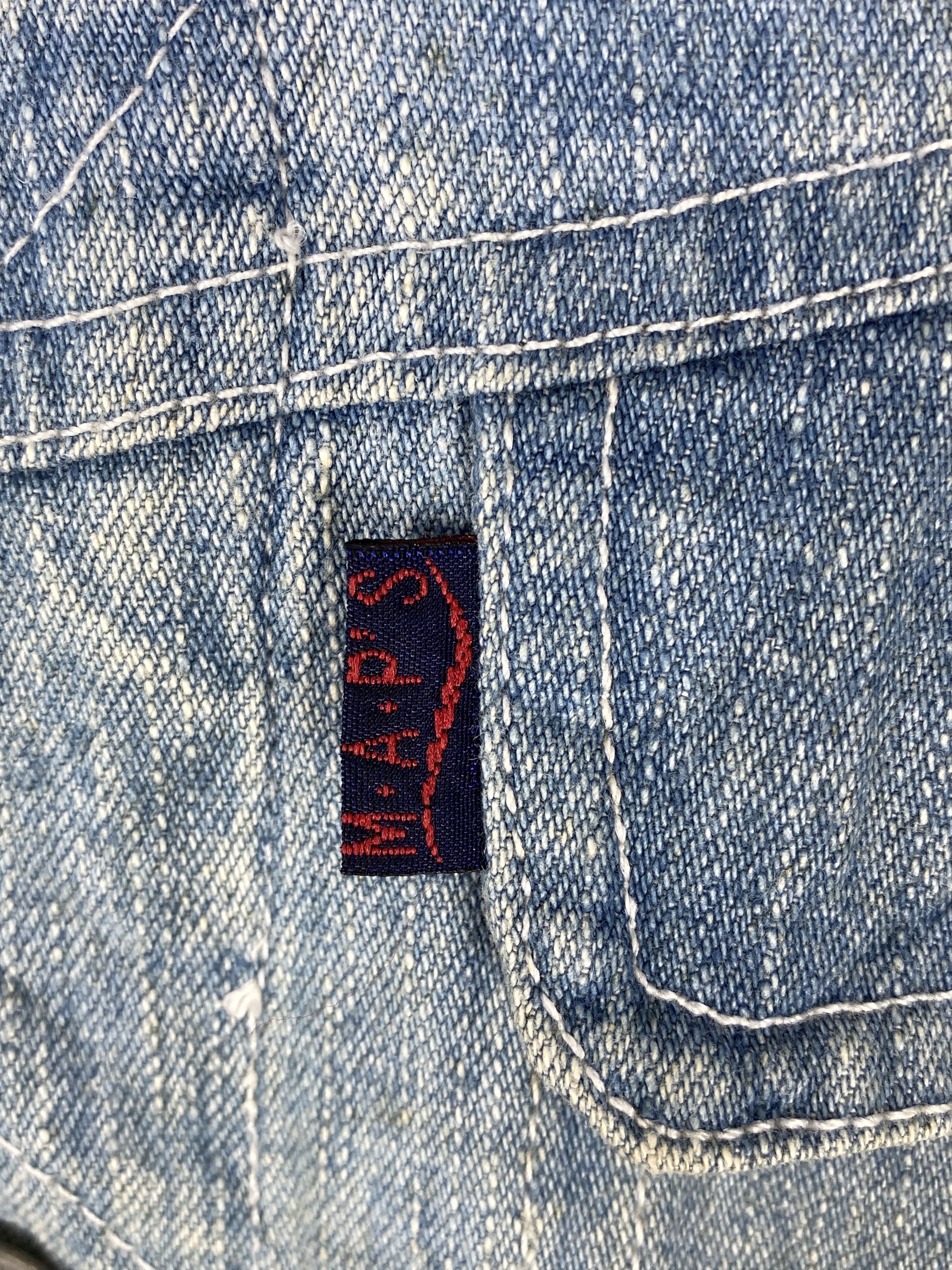 Japanese Brand Vintage Studio Map Denim Vest Size US S / EU 44-46 / 1 - 4 Thumbnail
