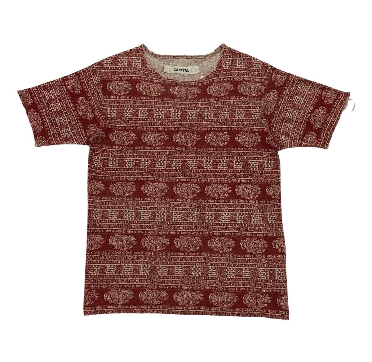 Kapital Kapital Kiro Hirata Linen T-Shirt Size US XS / EU 42 / 0 - 2 Thumbnail