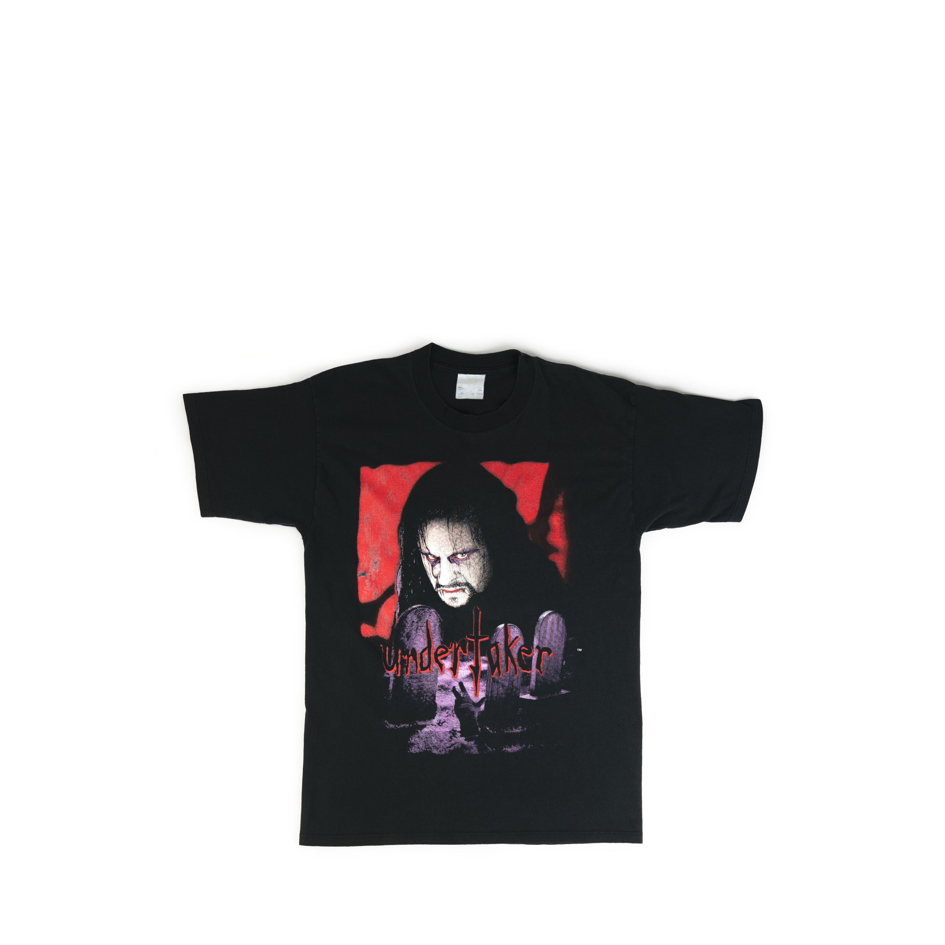 Vintage × WWE × WWF Vintage 1996 WWF The Undertaker On The Other Side Tee Shirt Size US L / EU 52-54 / 3 - 1 Thumbnail