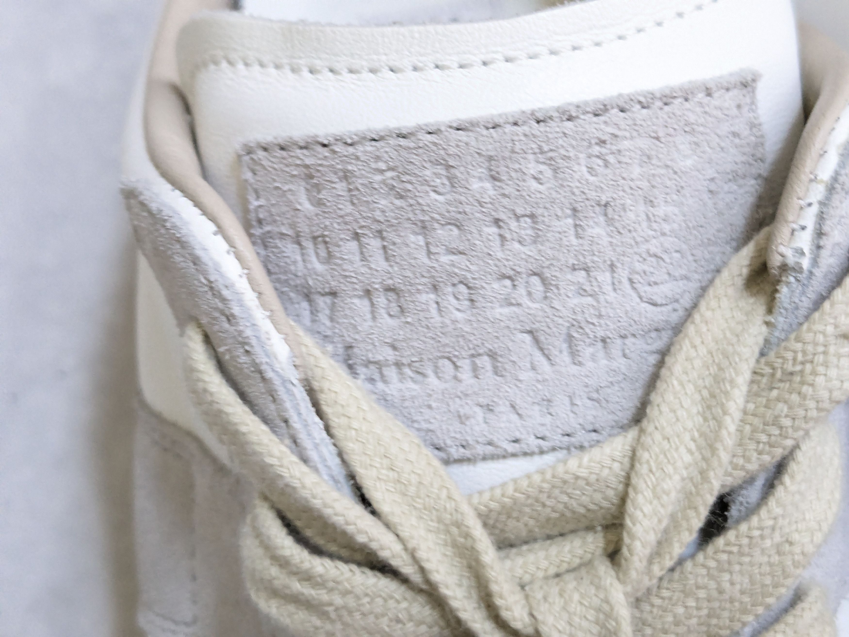 Maison Margiela Maison Margiela GAT Replica White Gray 8.5 41.5 Low Tops Size US 8.5 / EU 41-42 - 6 Thumbnail