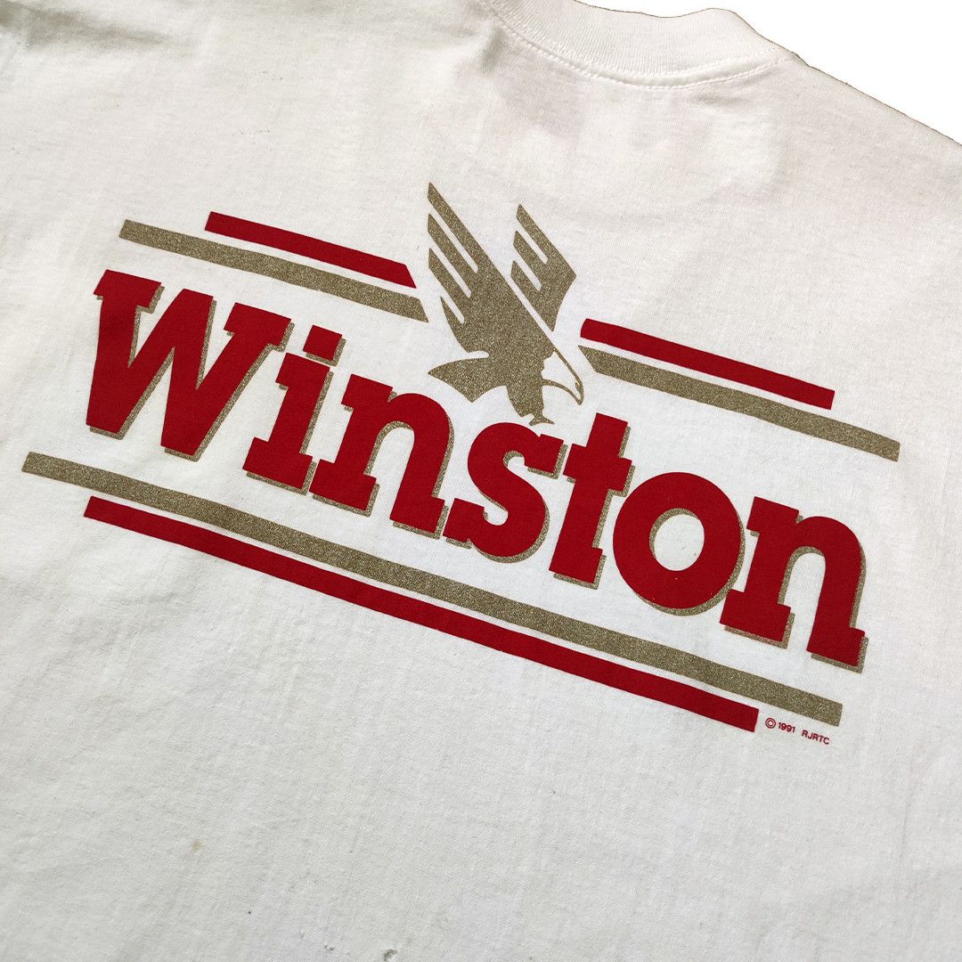 Vintage 1991 Winston Summer 92 vintage tee 🚬 Size US XL / EU 56 / 4 - 6 Thumbnail