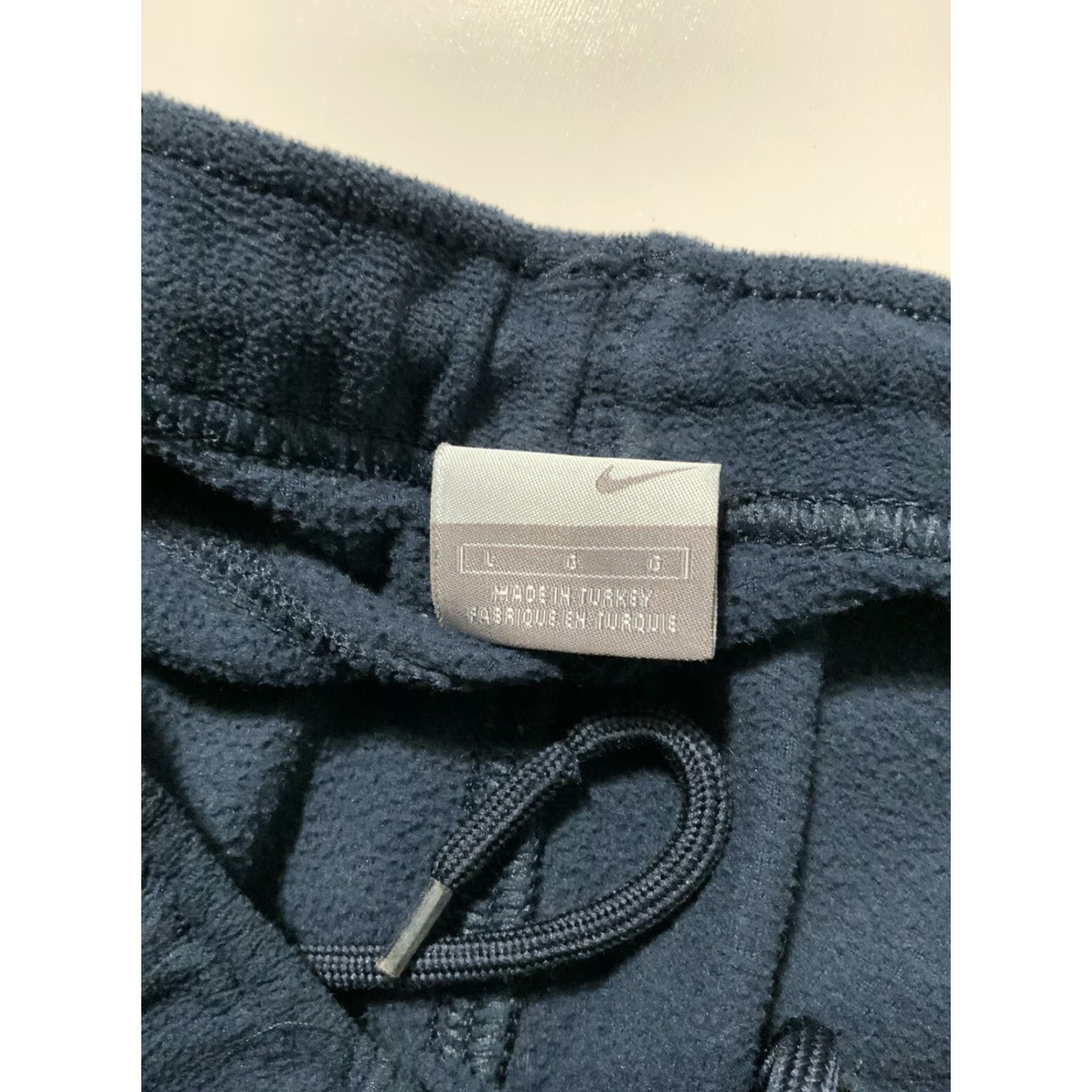 Nike VINTAGE Nike Sportswear Fleece Sweatpants Blues/Black Outdoor Track Sz. L Mens Size US 33 - 5 Thumbnail