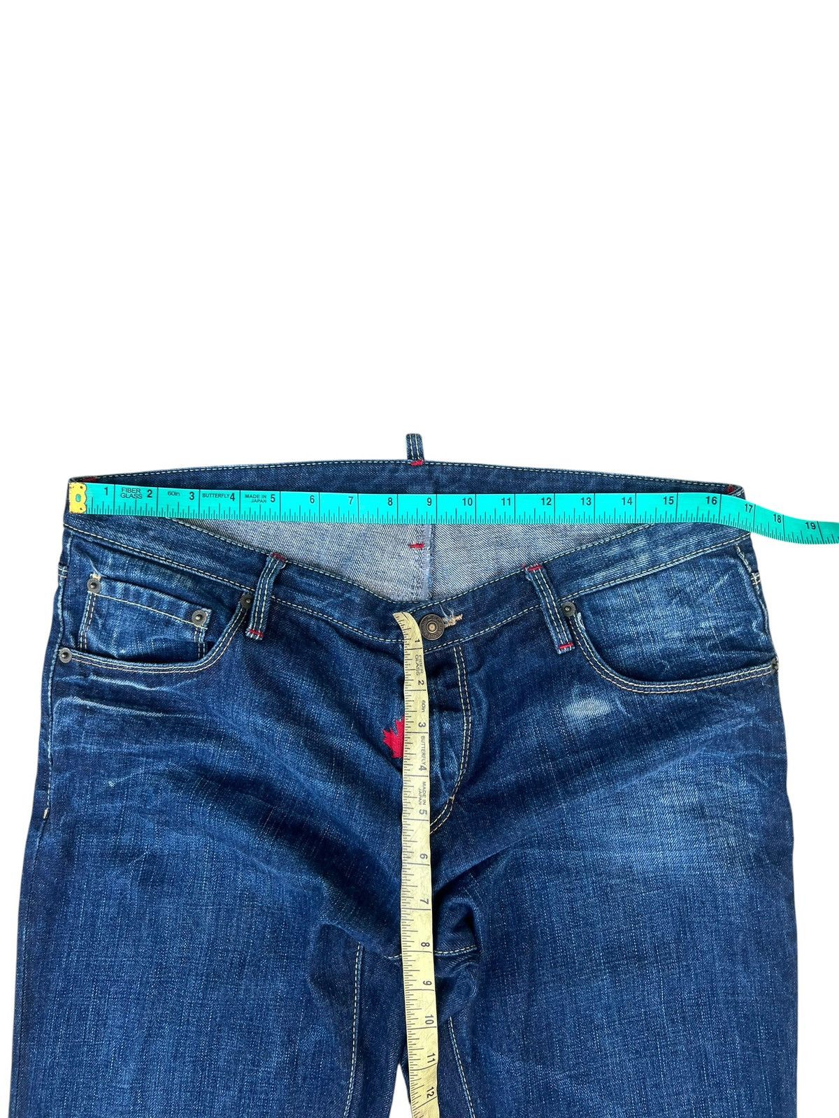 Dsquared2 Dsquared2 Made in Italy Distressed Ripped Skinny Jeans Size US 32 / EU 48 - 4 Thumbnail