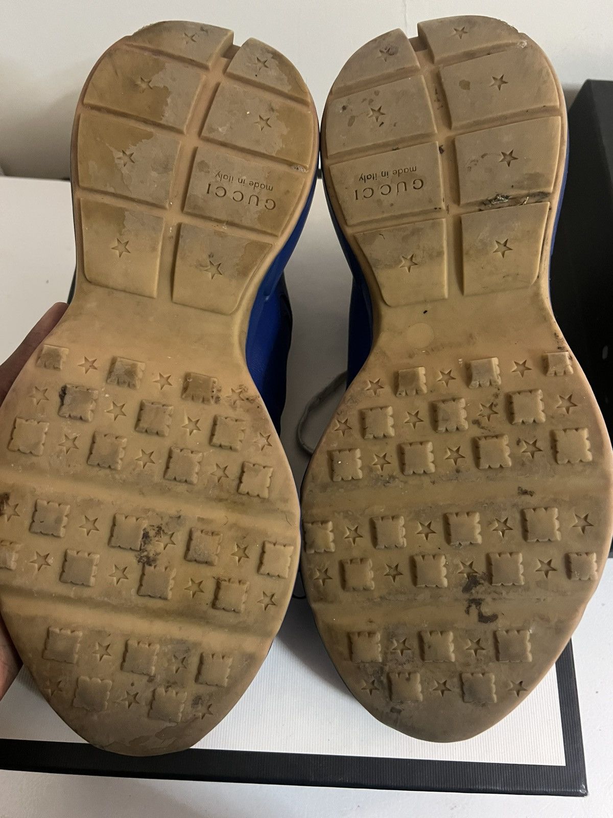 Gucci Gucci Rhyton NY Yankees Blue Size US 11.5 / EU 44-45 - 3 Thumbnail
