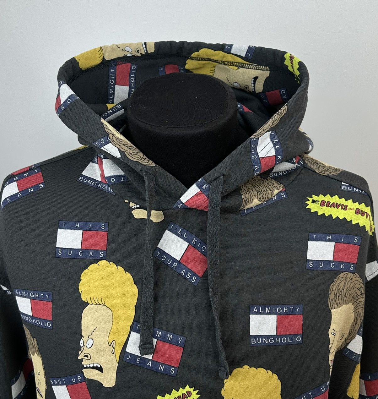 Tommy Hilfiger Tommy Hilfiger x Beavis & Butthead Hoodie Size S Rare Size US S / EU 44-46 / 1 - 2 Thumbnail