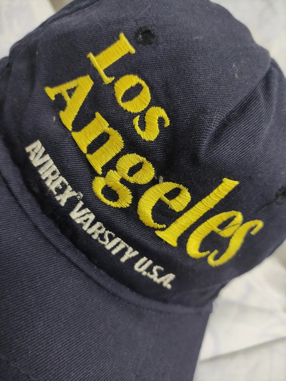 Avirex LOS ANGELES AVIREX VARSITY U.S.A VINTAGE CAP Size ONE SIZE - 4 Thumbnail