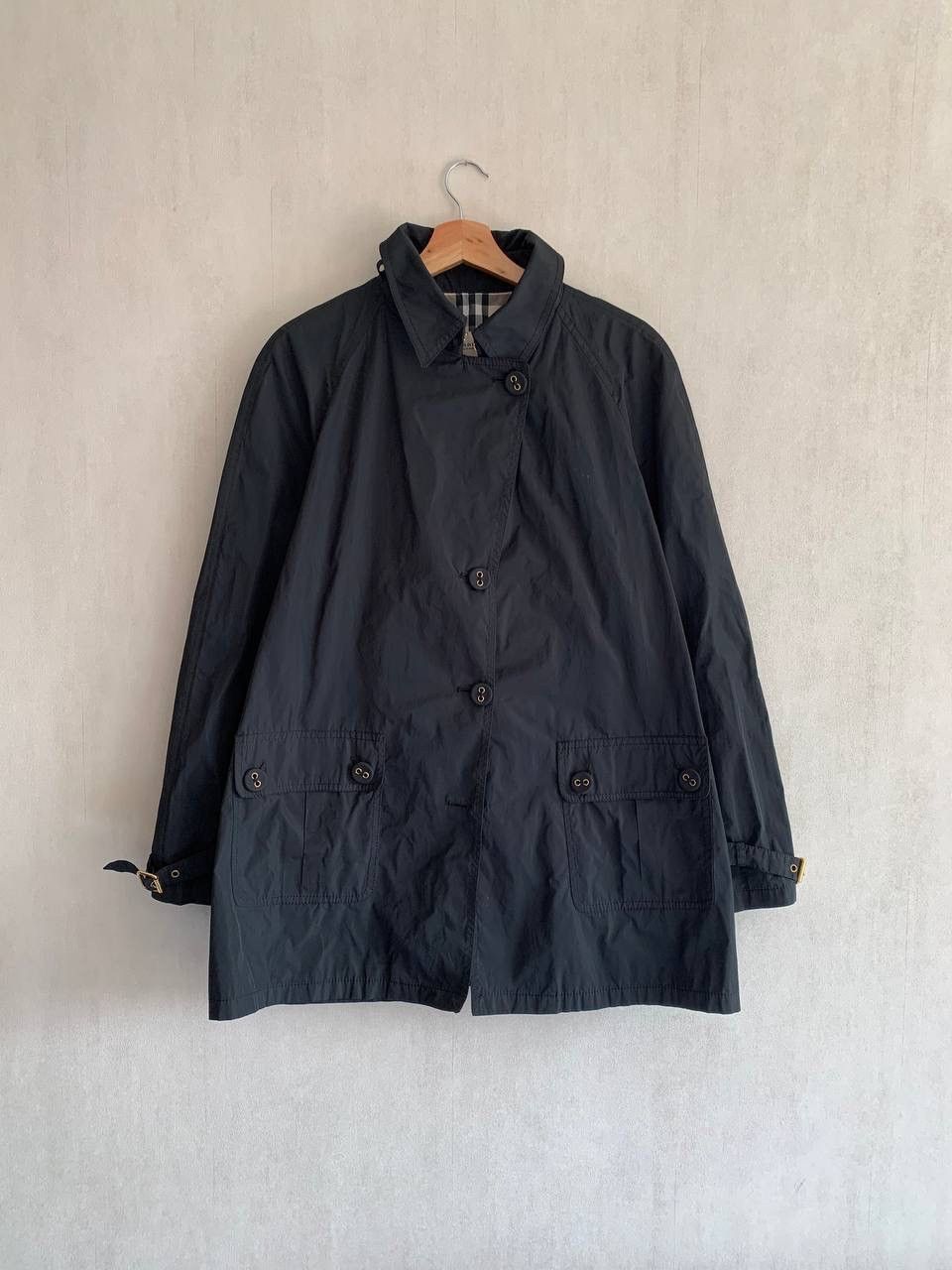 Burberry × Vintage Burberry Womens Jacket Size L 46 Size L / US 10 / IT 46 - 2 Thumbnail