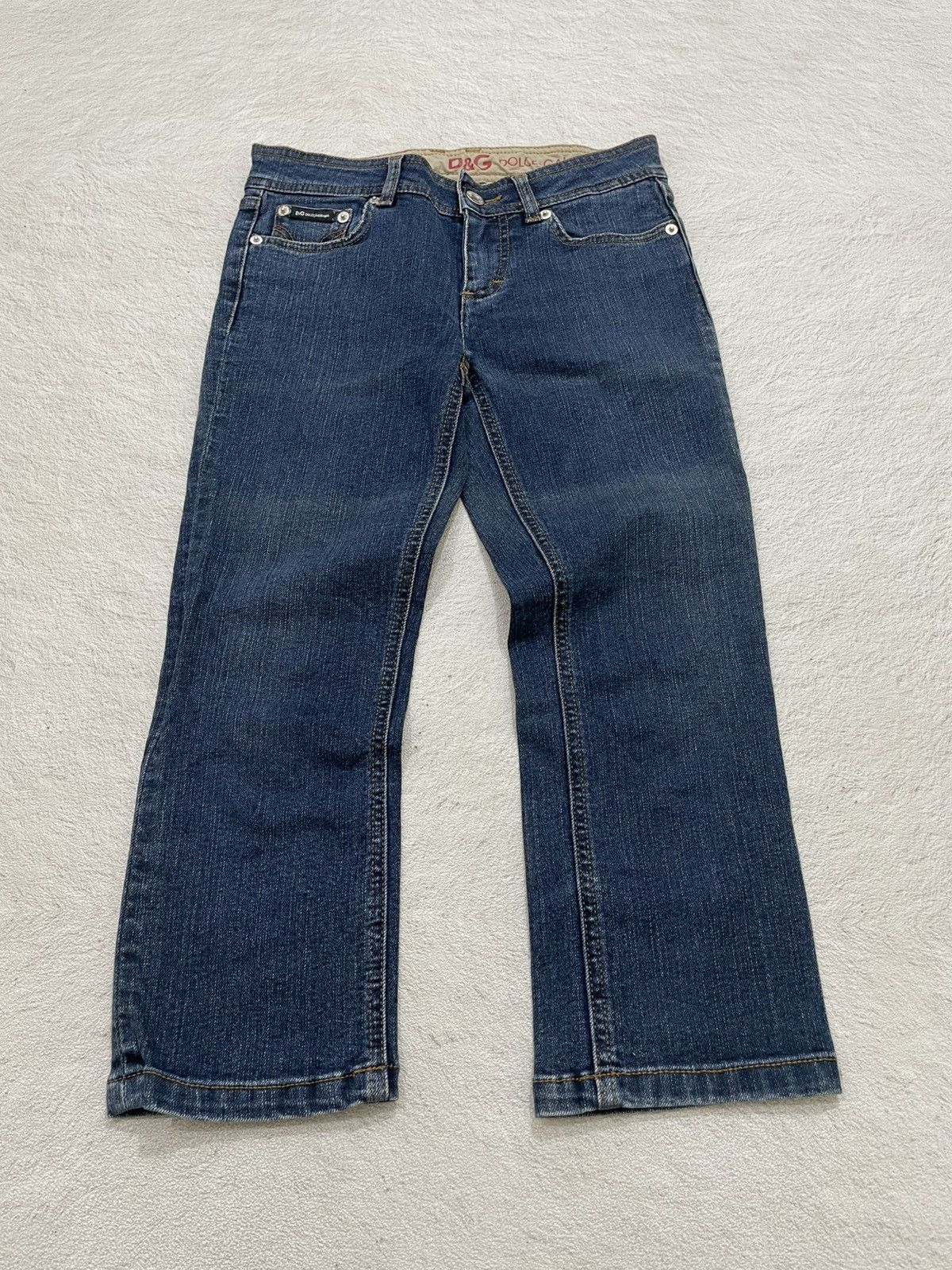 Dolce & Gabbana Dolce & Gabbana Basic Denim Women Y2K Size 26" / US 2 / IT 38 - 1 Thumbnail