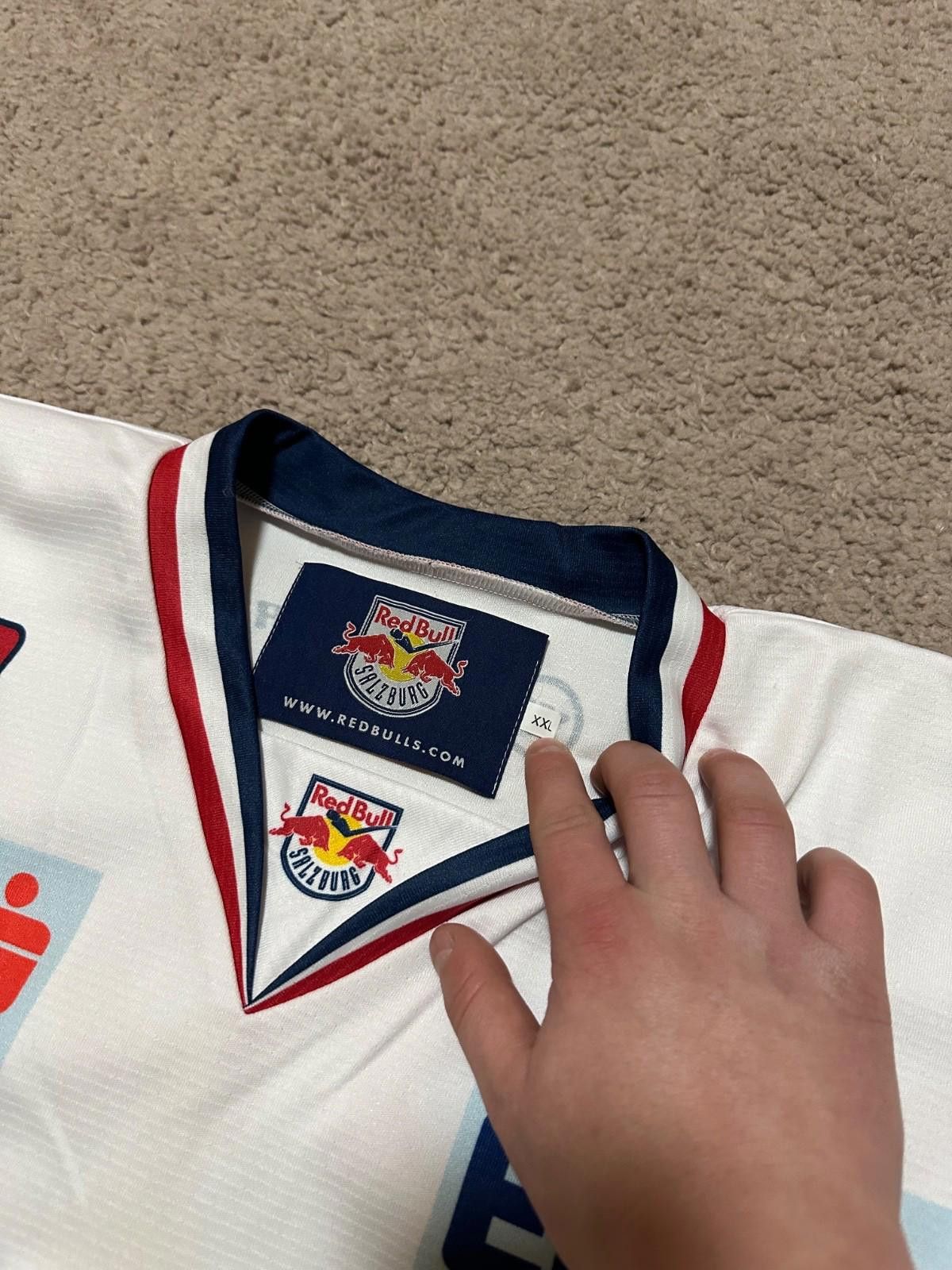 Warrior RED BULL SALZBURG 80 KUTLAK 2017/18 ICE HOCKEY SHIRT JERSEY Size US XXL / EU 58 / 5 - 5 Thumbnail