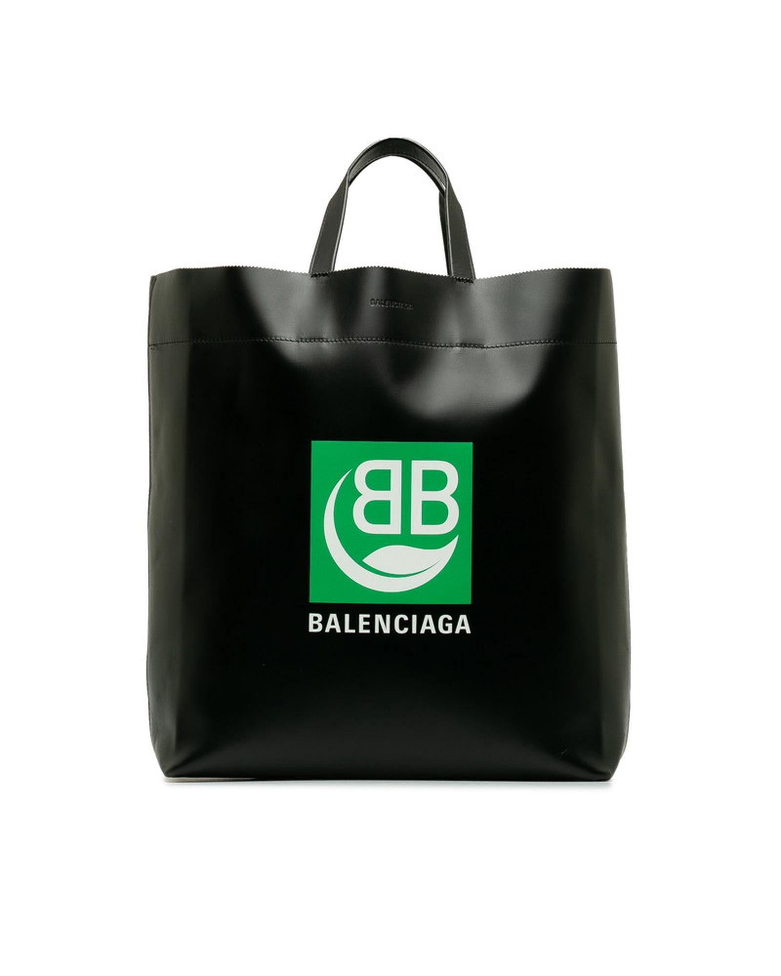 image of Balenciaga Medium Black Market Tote Bag In Ab Condition, Women's